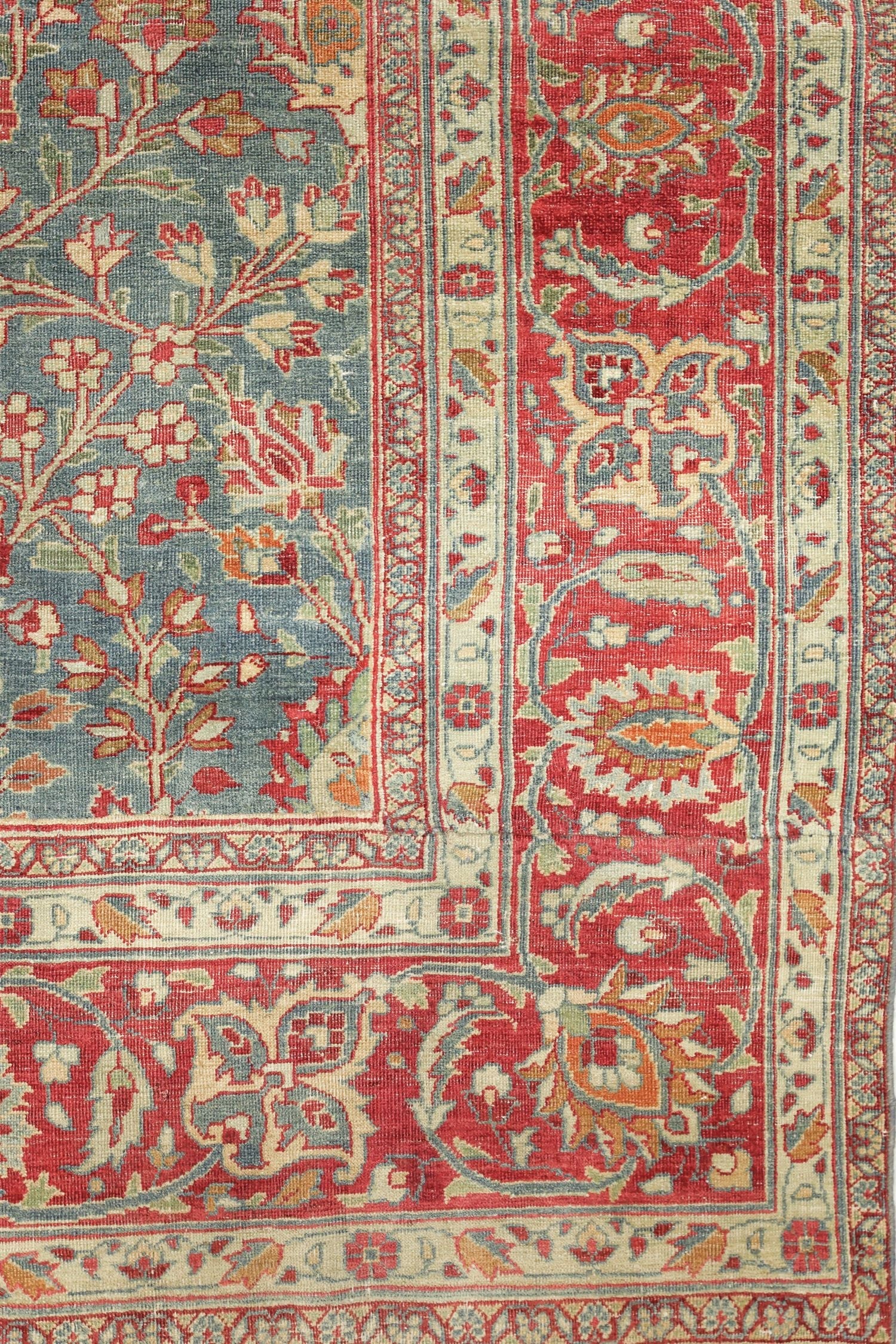 Vintage Mashad Handwoven Transitional Rug, J76643