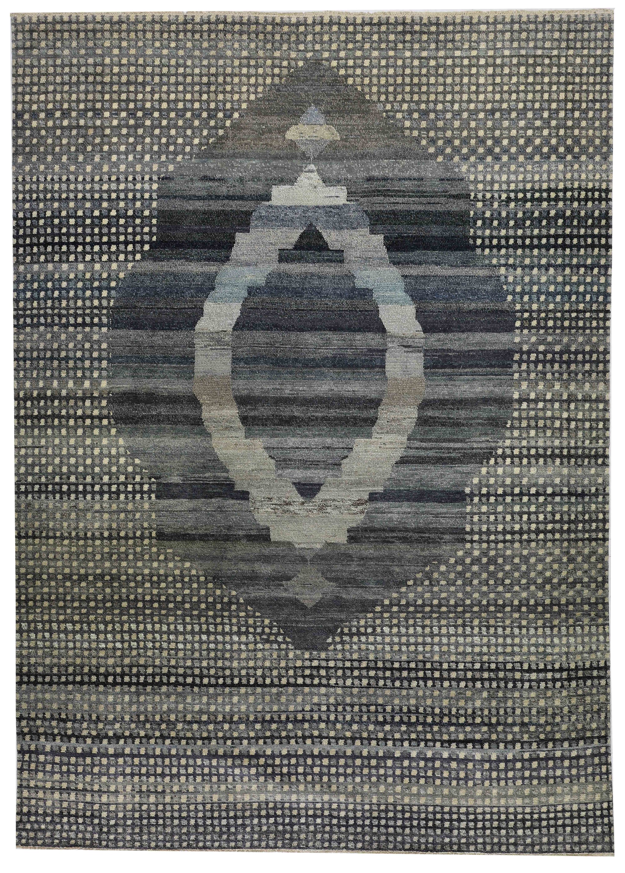 Open Field Handwoven Transitional Rug