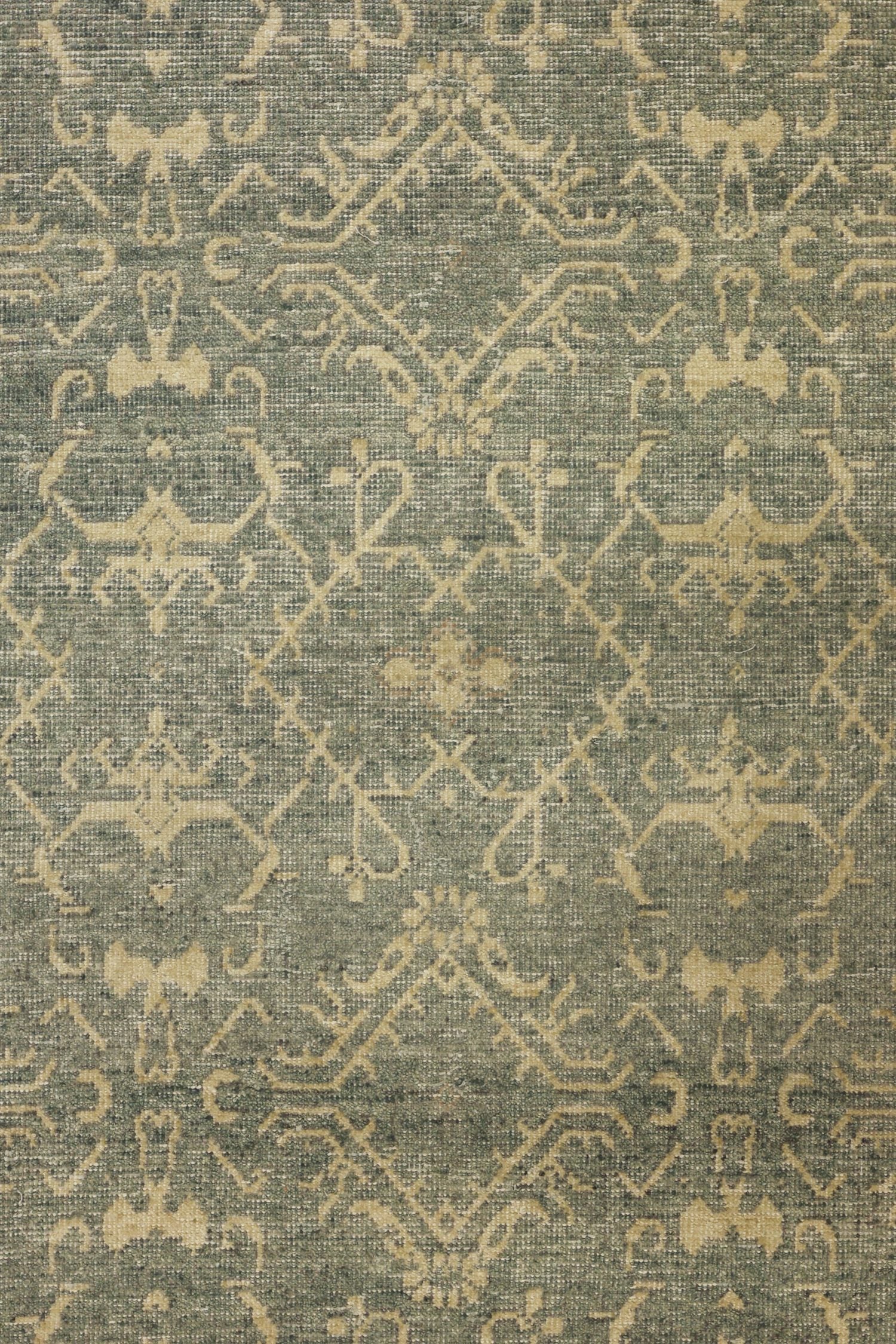 Oushak Handwoven Transitional Rug, J74346