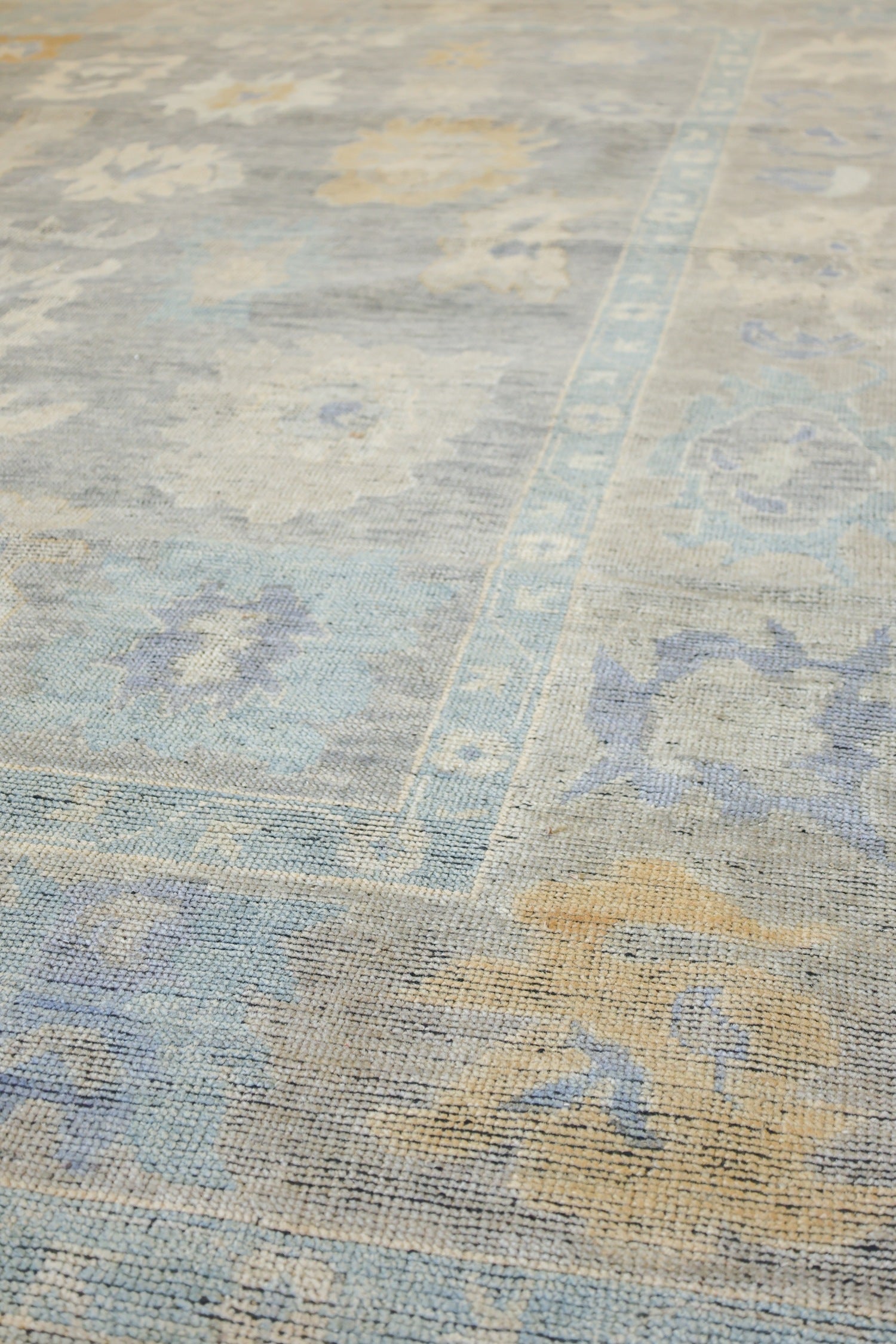 Oushak Handwoven Transitional Rug, J75465