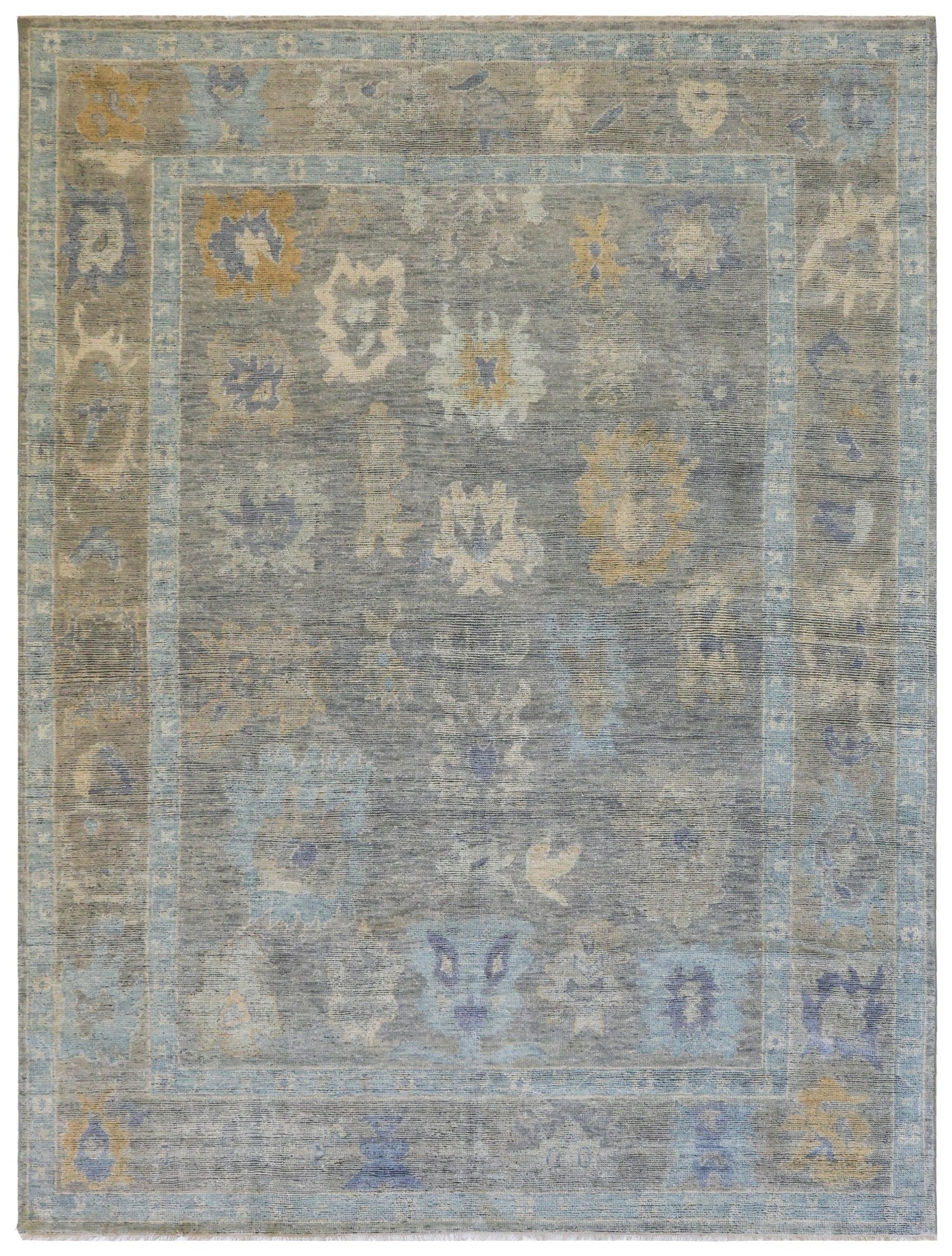 Oushak Handwoven Transitional Rug