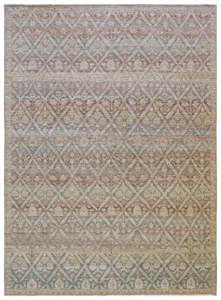 Persian Trellis Handwoven Transitional Rug