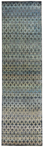 Petite Samarkand Handwoven Transitional Rug