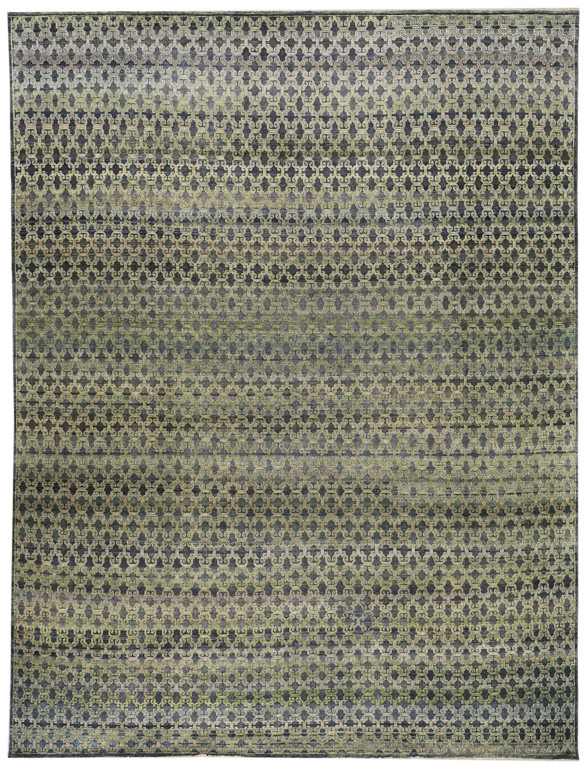 Petite Samarkand Handwoven Transitional Rug