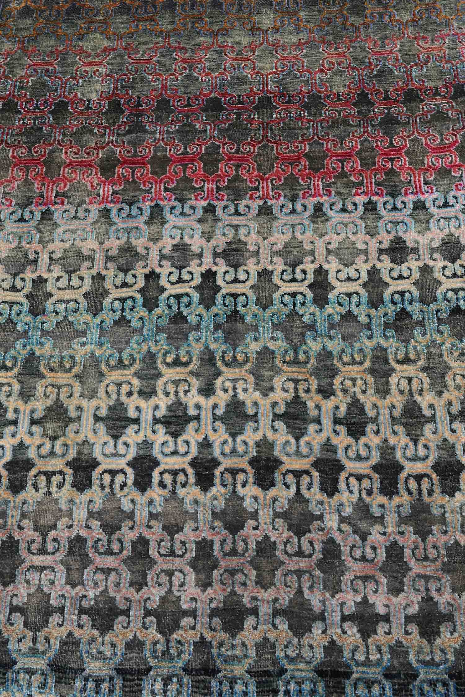 Petite Samarkand Handwoven Transitional Rug, J77138