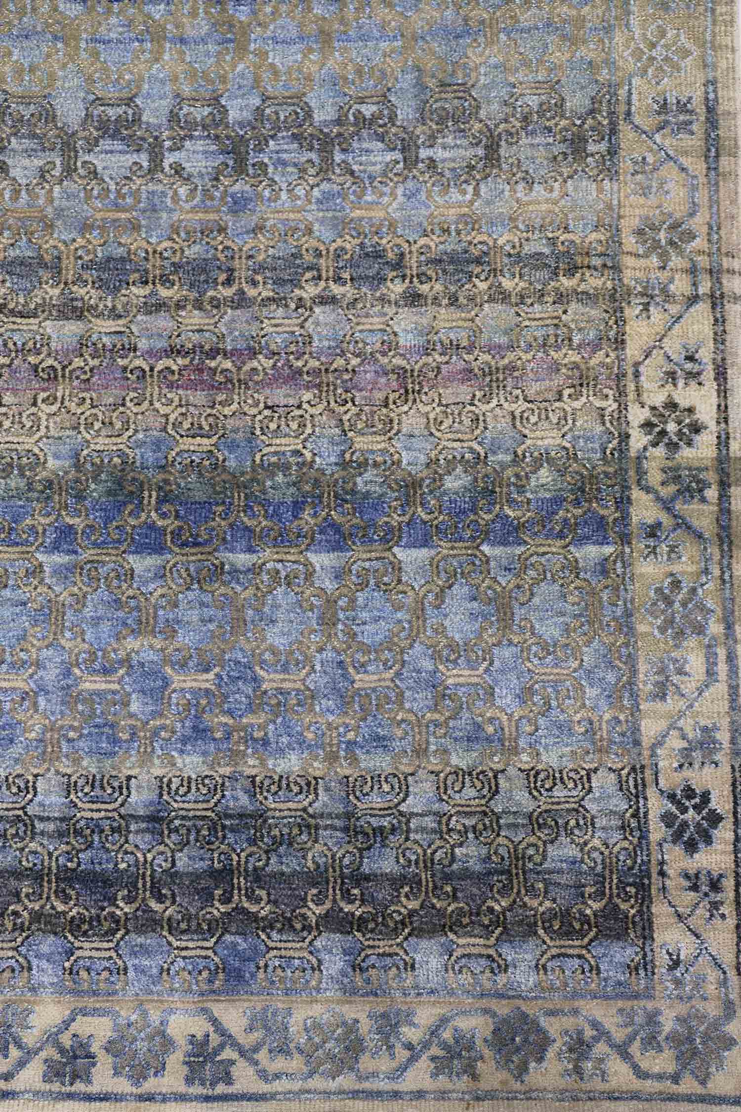 Petite Samarkand Handwoven Transitional Rug, J77139