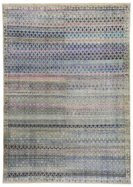 Petite Samarkand Handwoven Transitional Rug