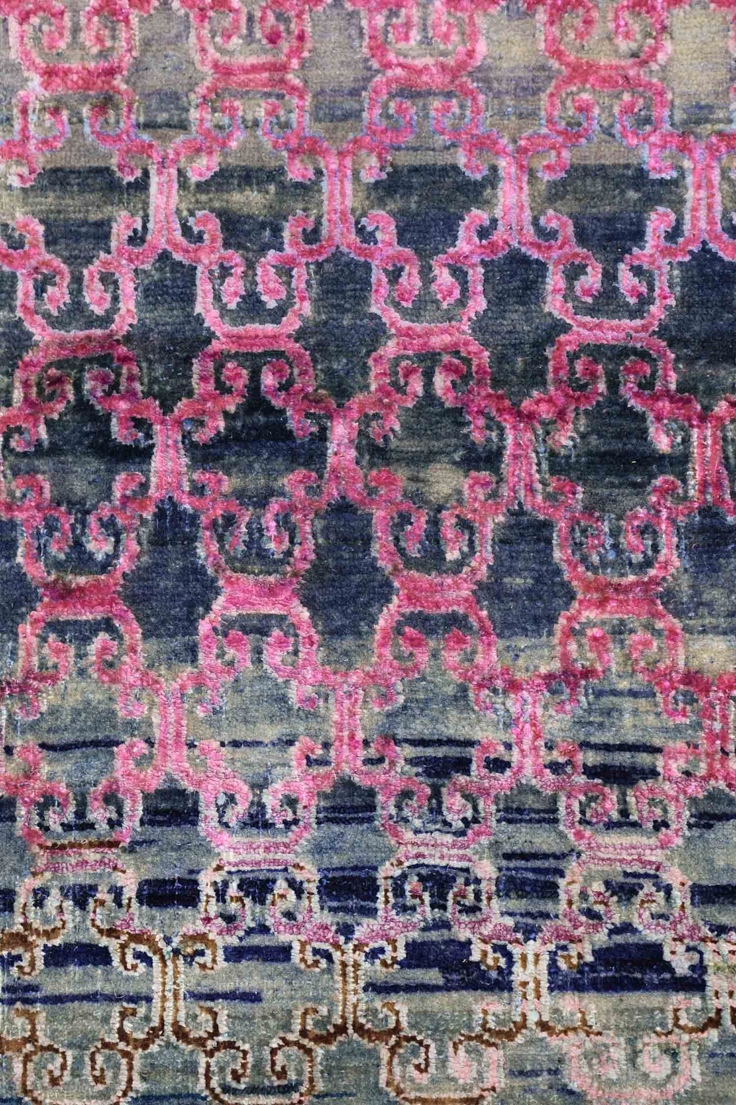 Petite Samarkand Handwoven Transitional Rug, J77140