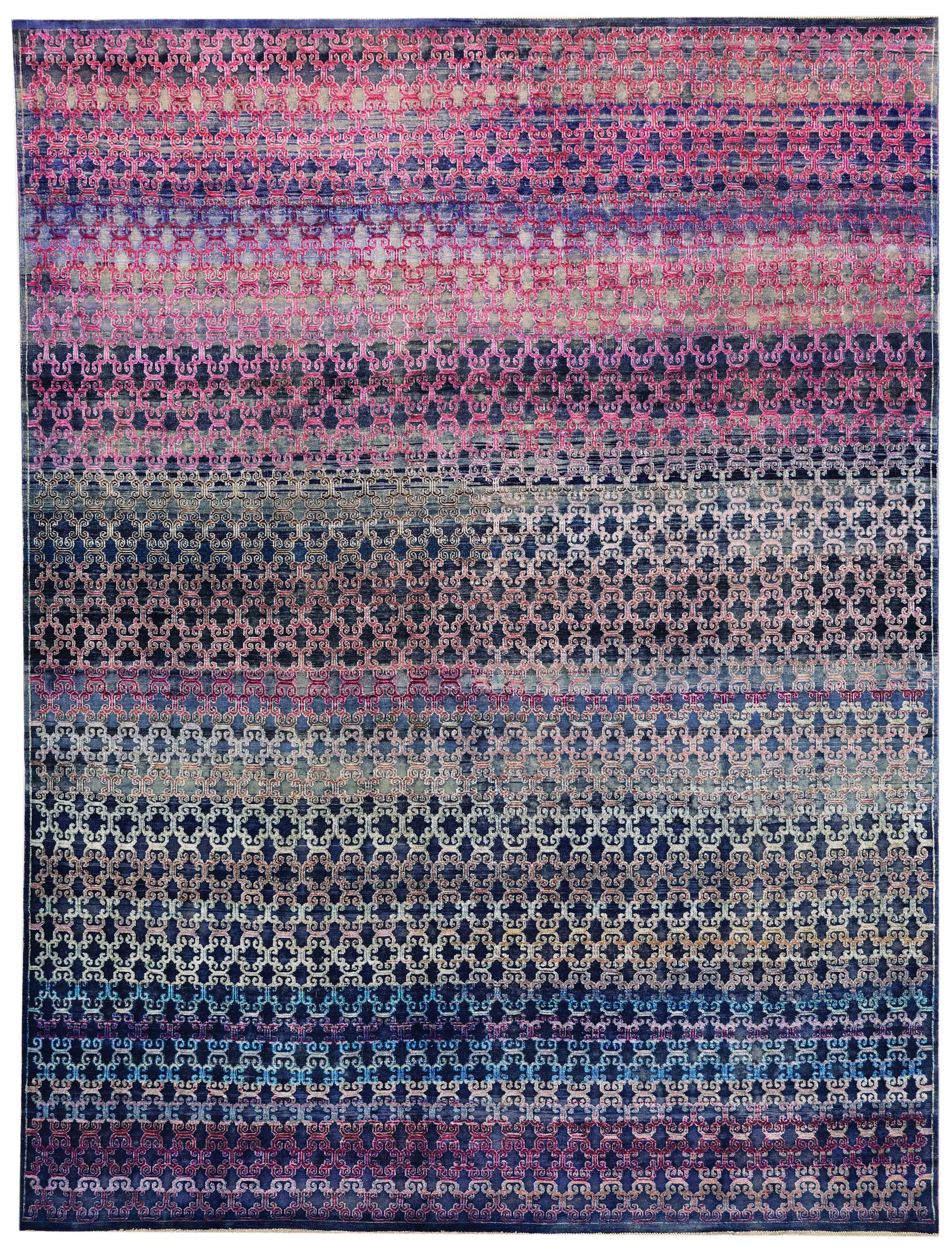 Petite Samarkand Handwoven Transitional Rug