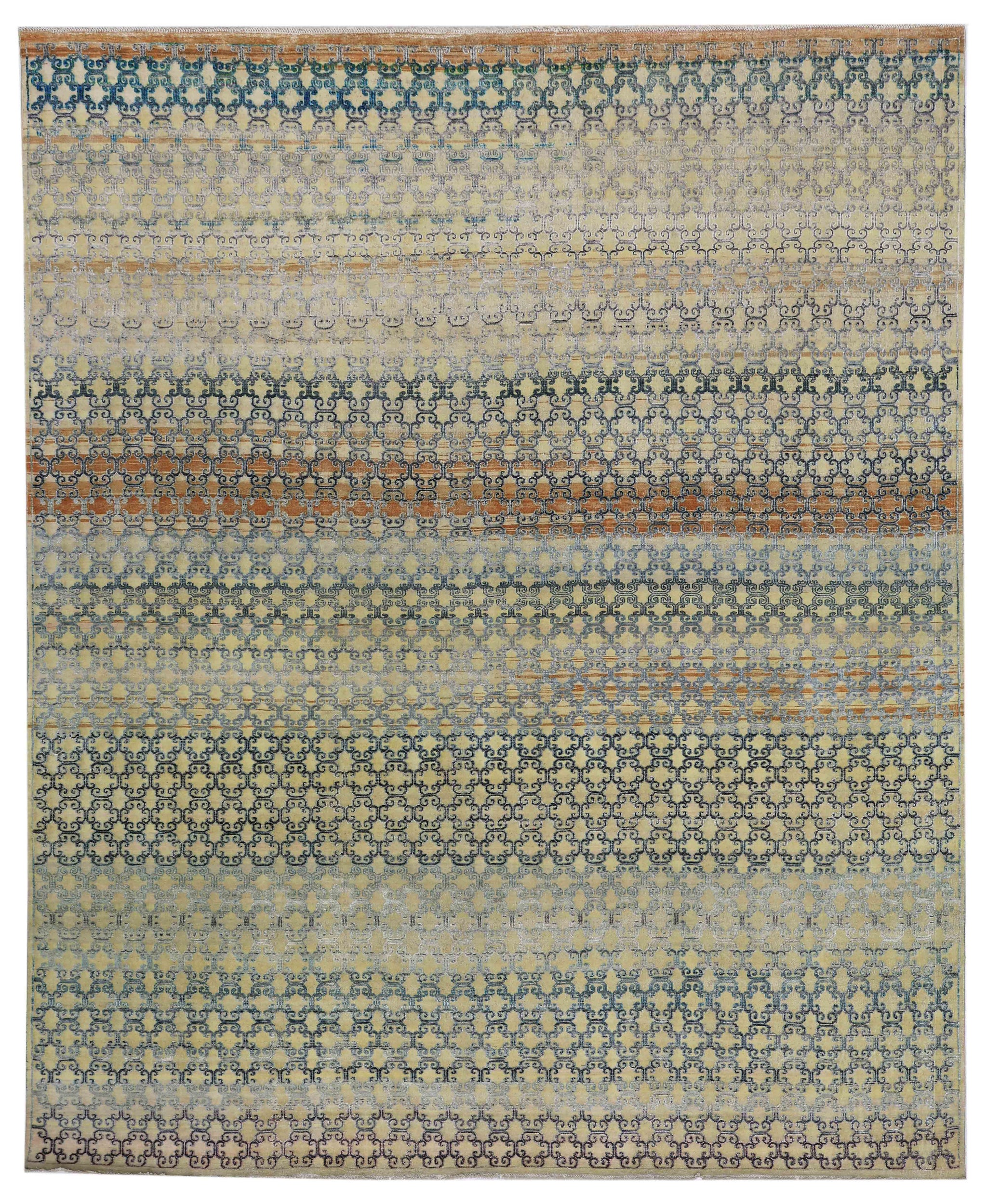 Petite Samarkand Handwoven Transitional Rug