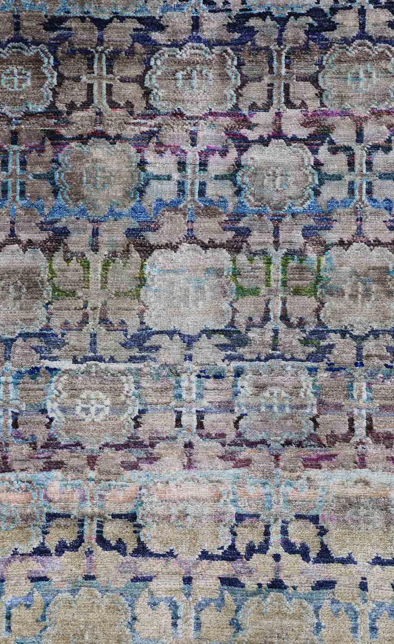 Samarkand Handwoven Transitional Rug, J77149