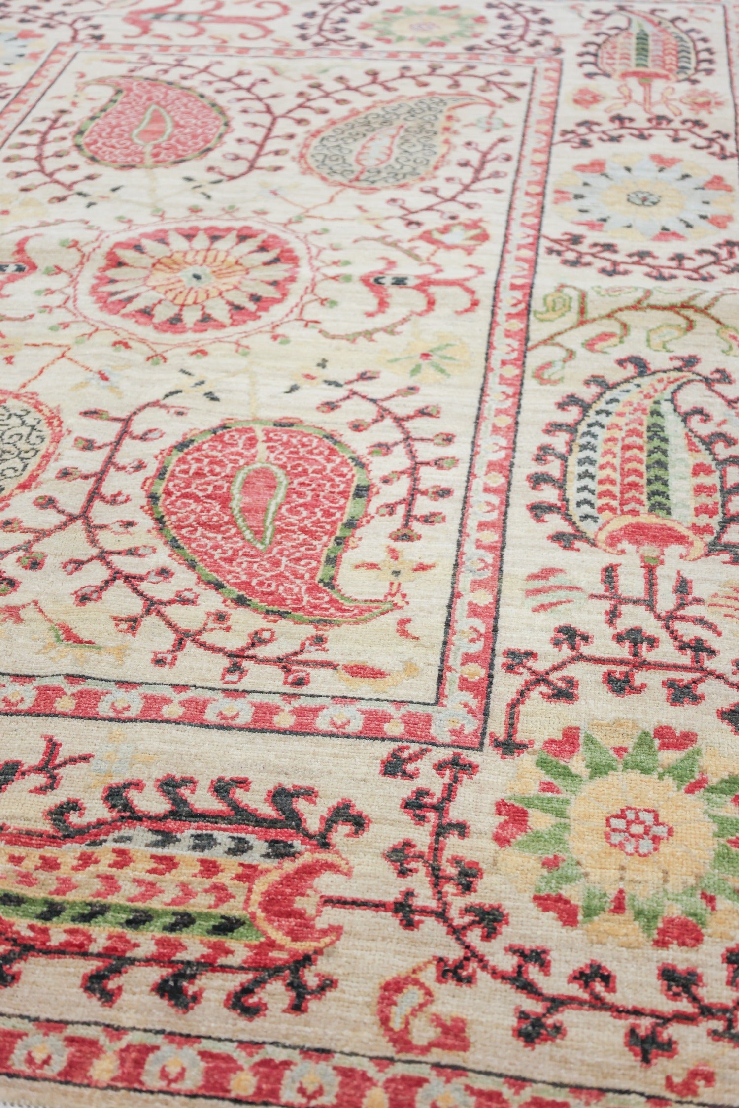 Suzani Handwoven Transitional Rug, J74735