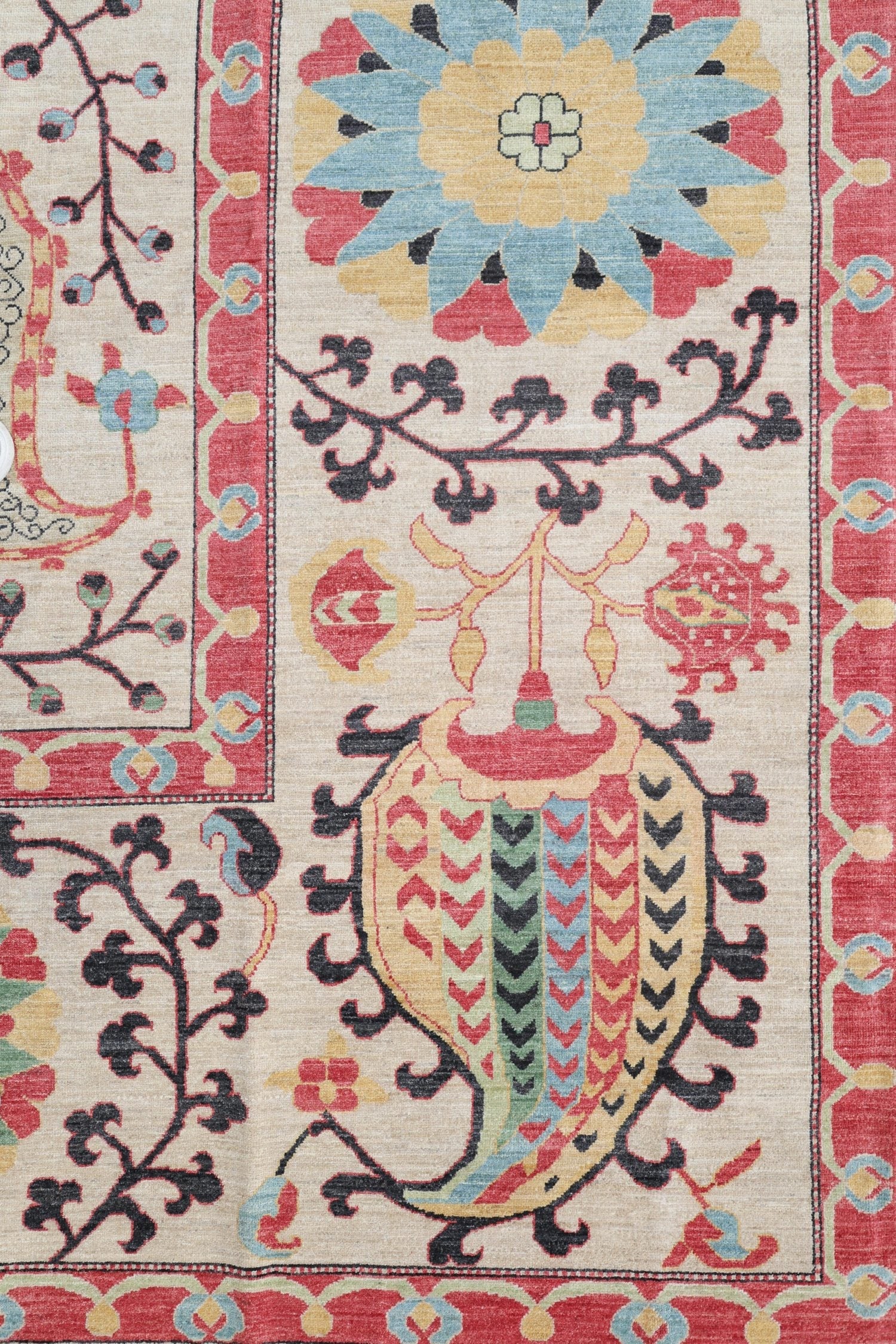 Suzani Handwoven Transitional Rug, J74840