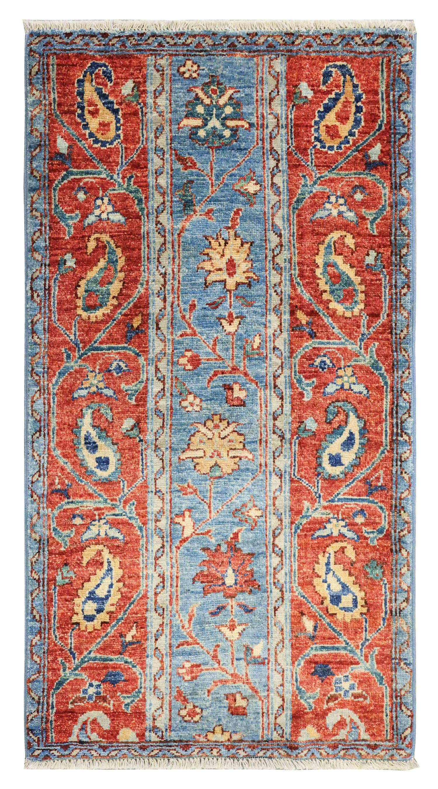 Suzani Handwoven Transitional Rug