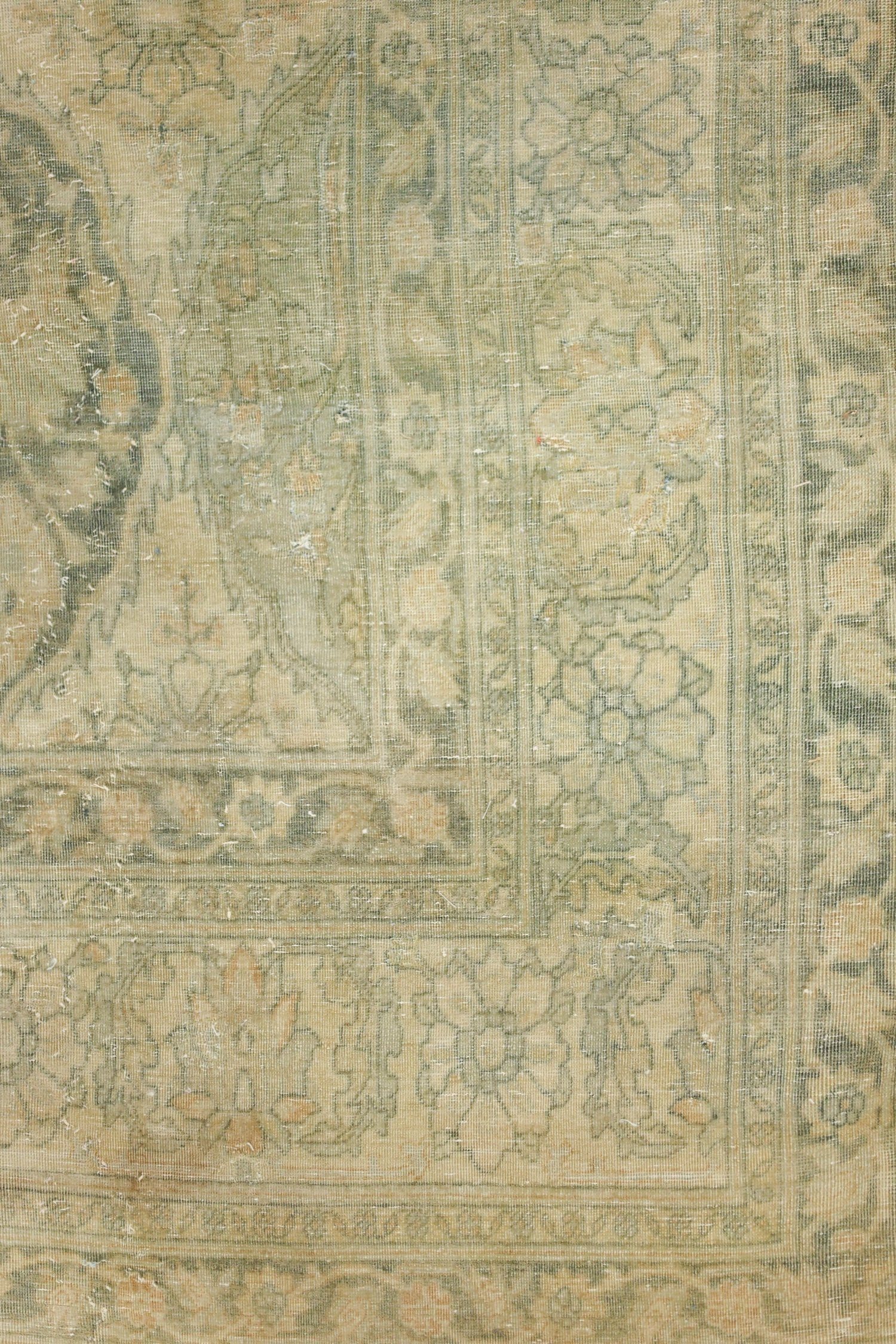 Vintage Tabriz Handwoven Transitional Rug, J76642