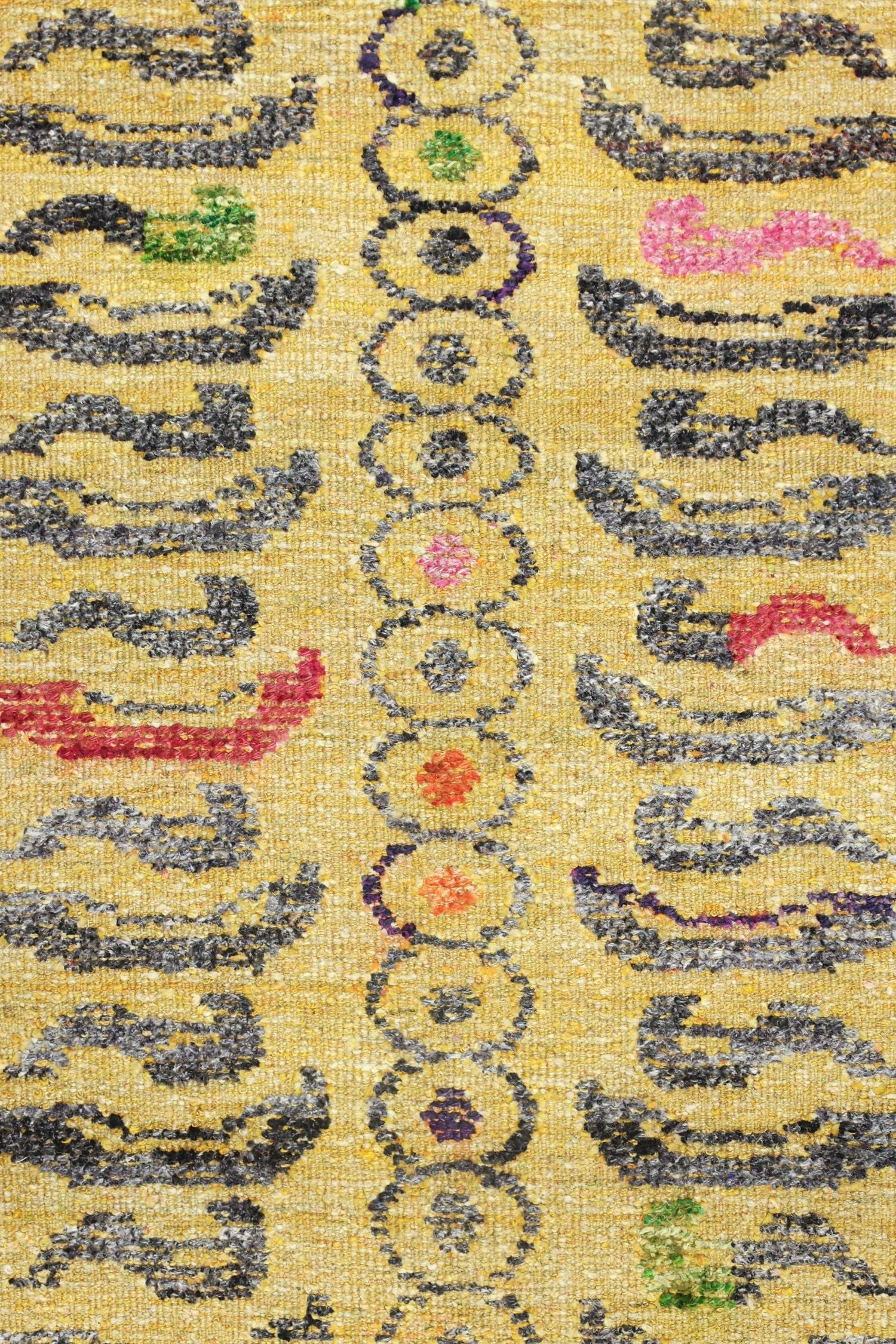 Tiger Hide Handwoven Transitional Rug, J77200