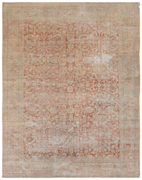 Vintage Ziegler Mahal Handwoven Transitional Rug