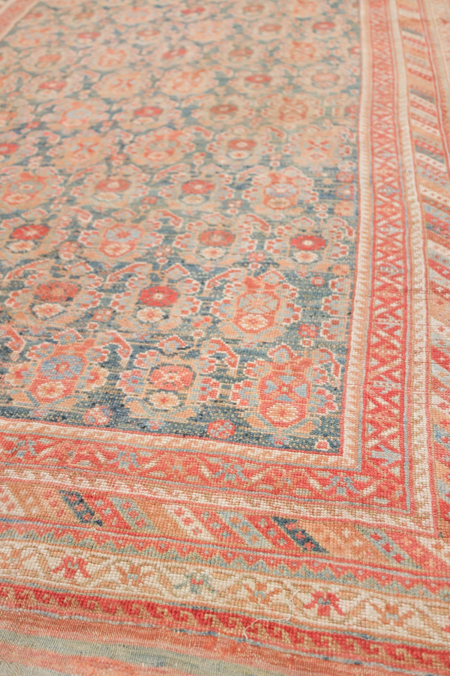 Vintage Afshar Handwoven Tribal Rug, J69202