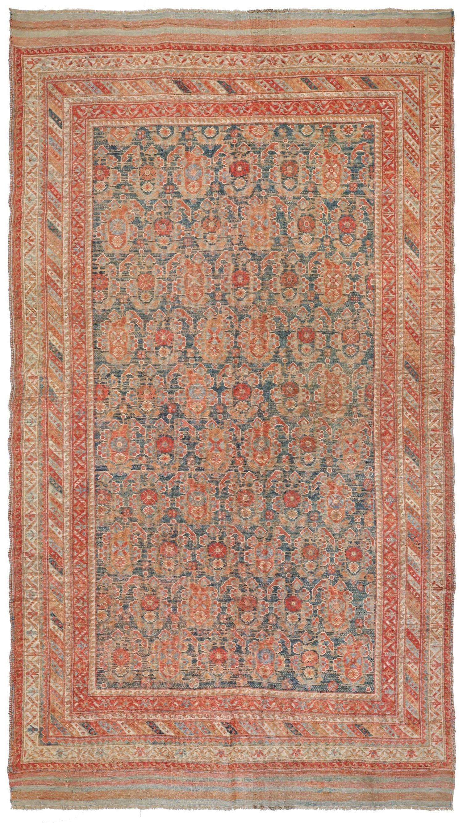 Vintage Afshar Handwoven Tribal Rug