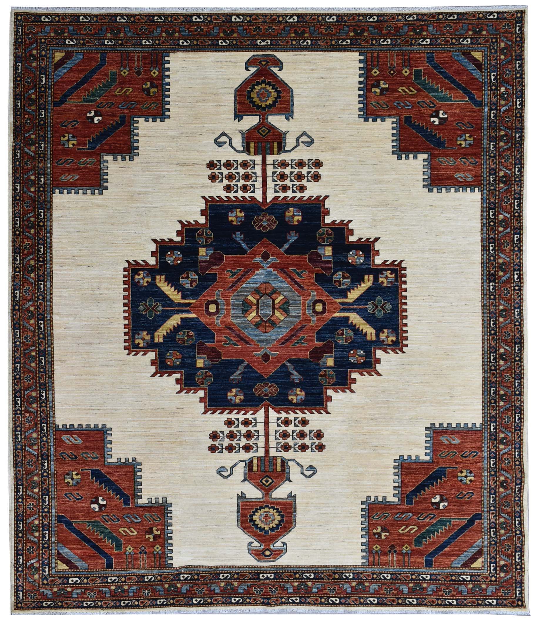 Afshar Handwoven Tribal Rug