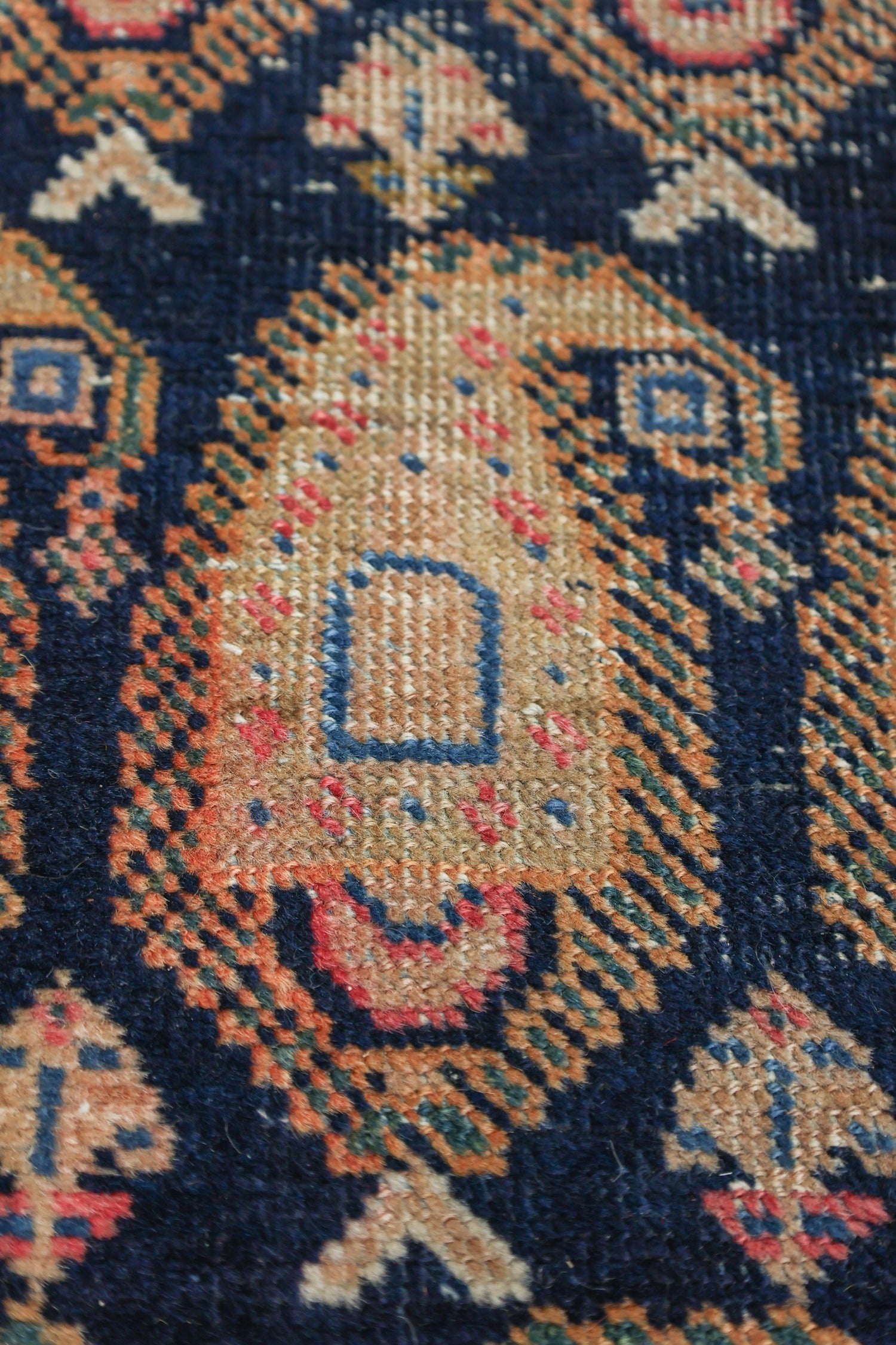 Antique Afshar Handwoven Tribal Rug, J76377