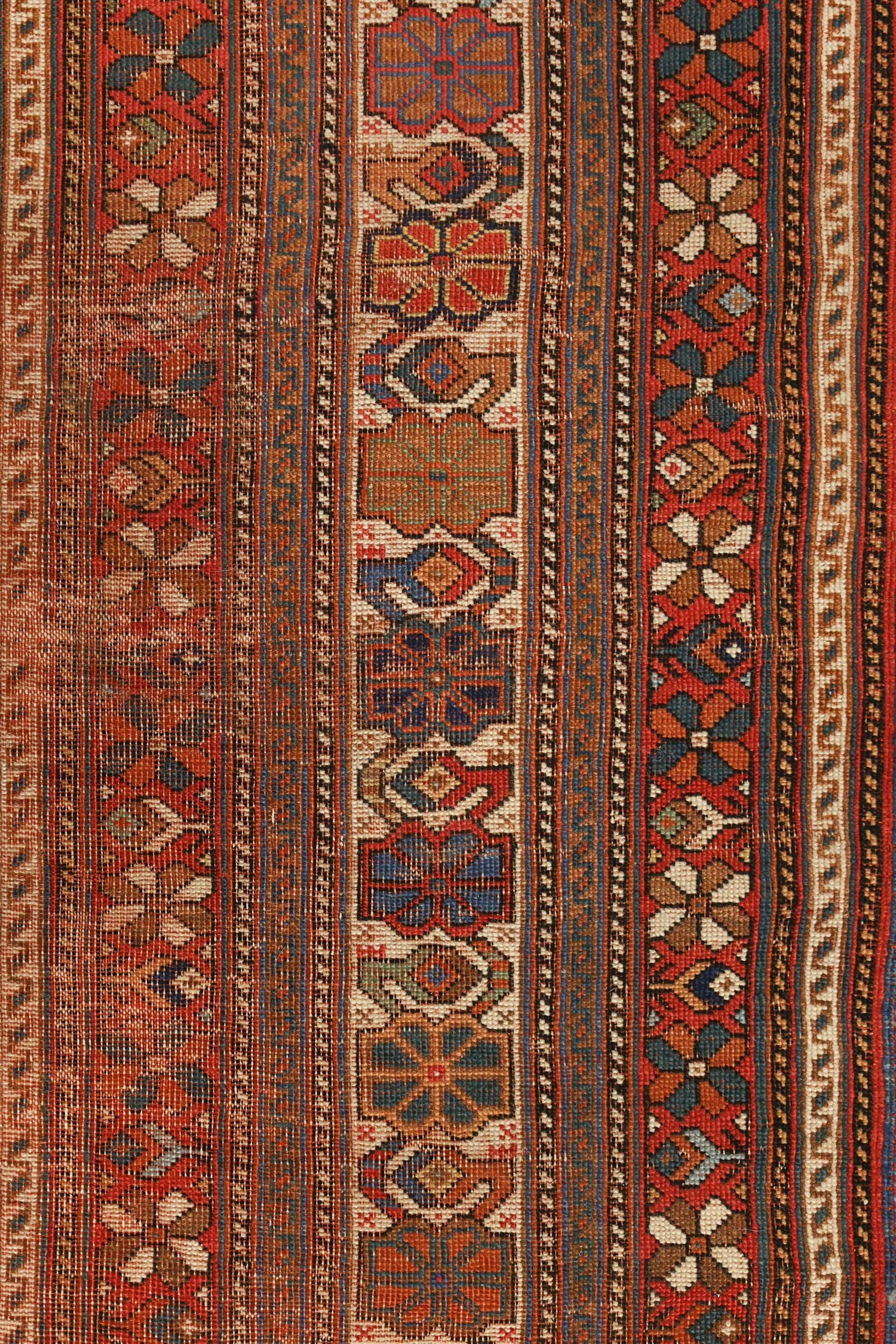 Vintage Afshar Handwoven Tribal Rug, J76390