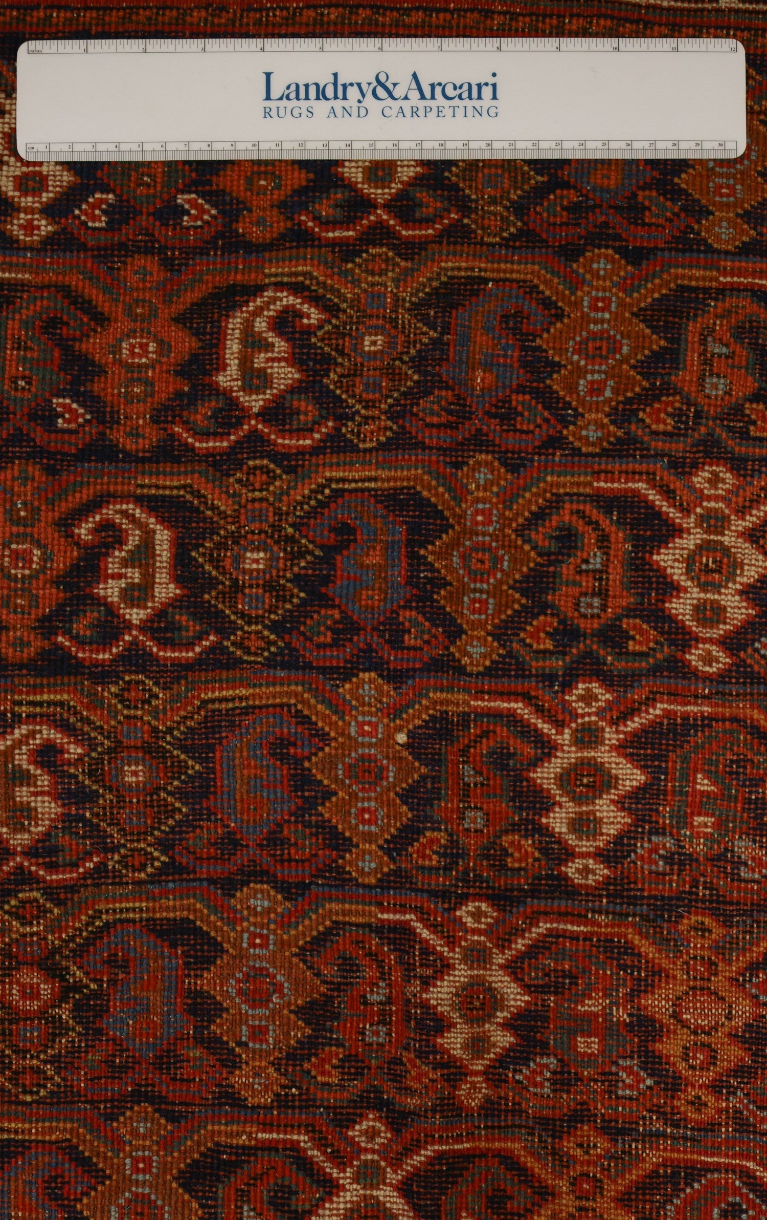 Vintage Afshar Handwoven Tribal Rug, J76390