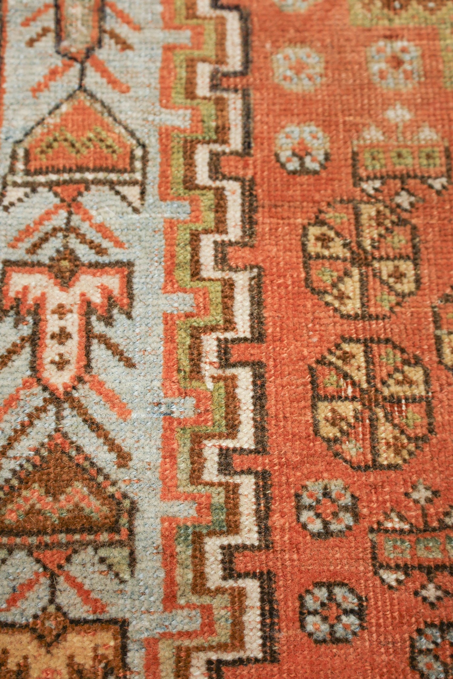 Vintage Afshar Handwoven Tribal Rug, J76619