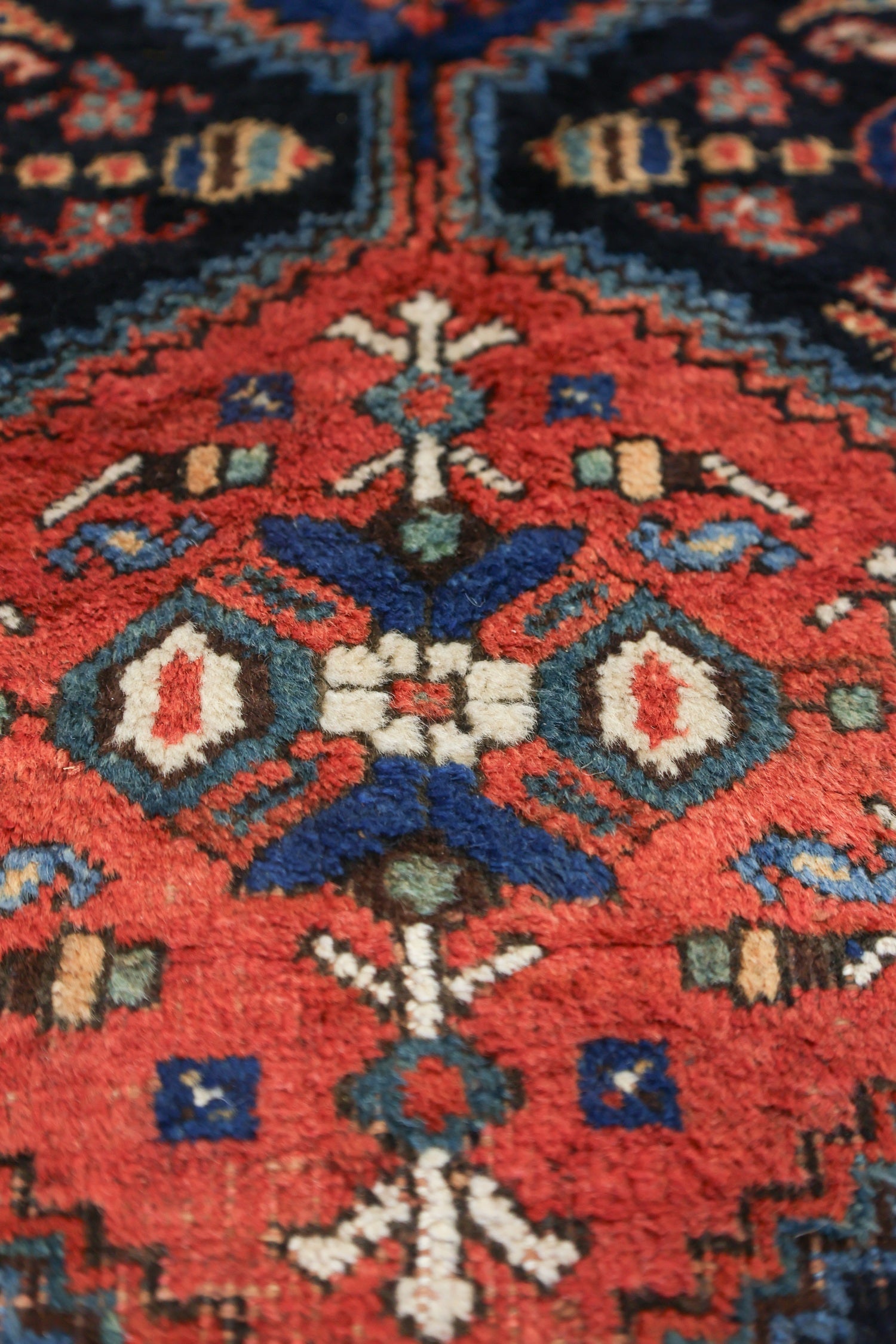 Antique Afshar Handwoven Tribal Rug, JF8719