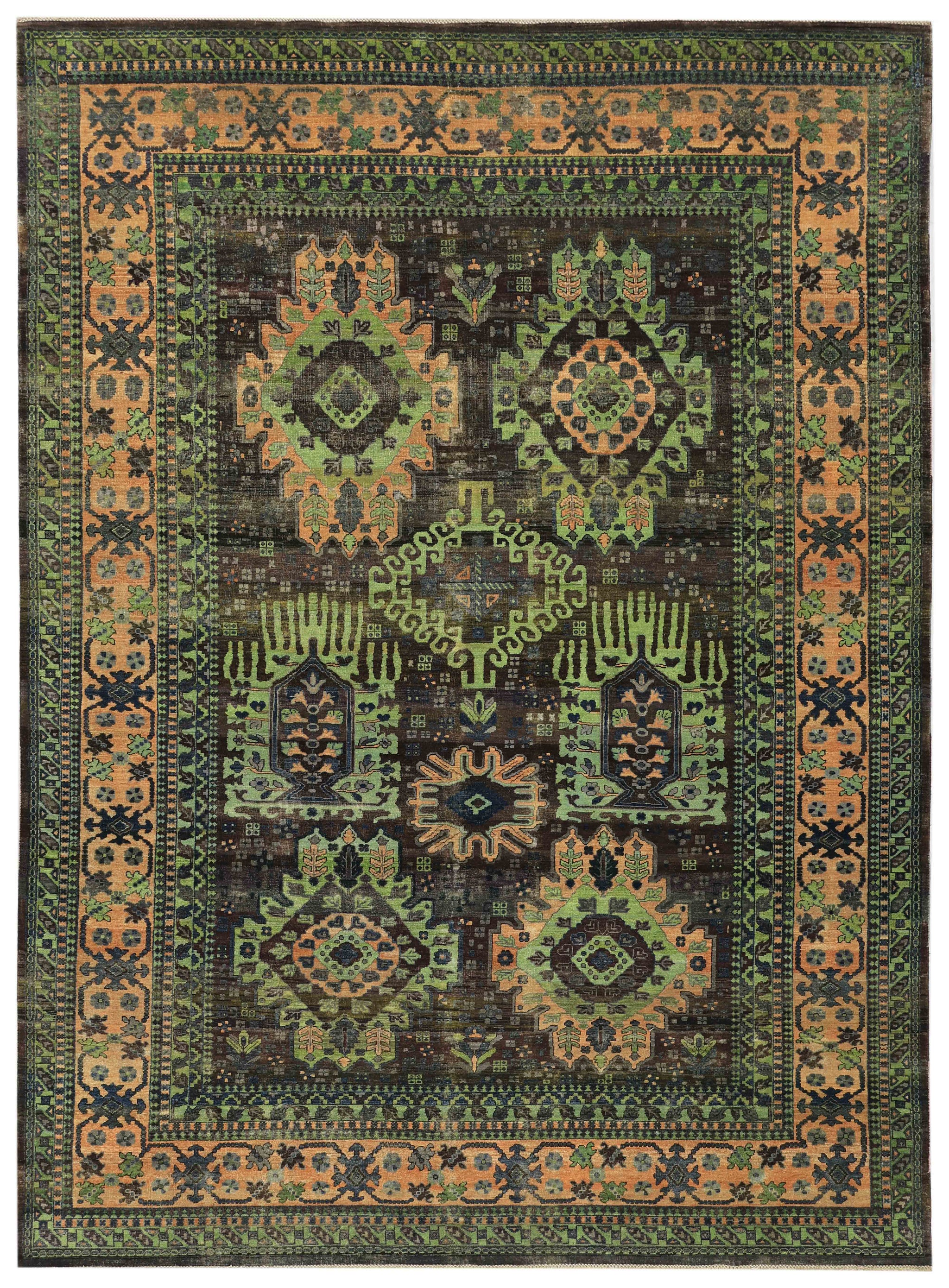 Agra Handwoven Tribal Rug