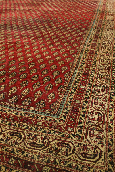Antique Agra Handwoven Tribal Rug, J78004