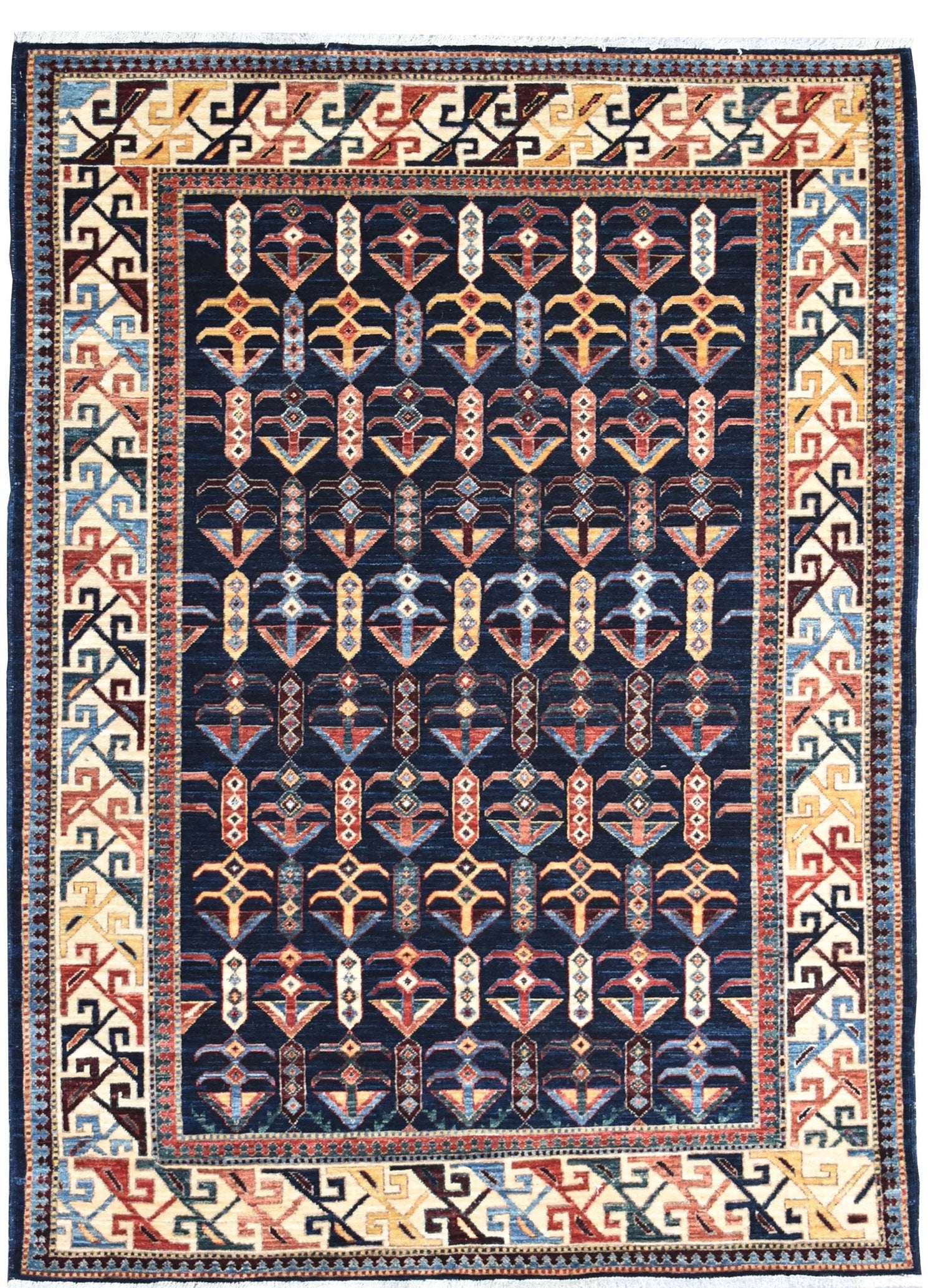 Akstafa Handwoven Tribal Rug