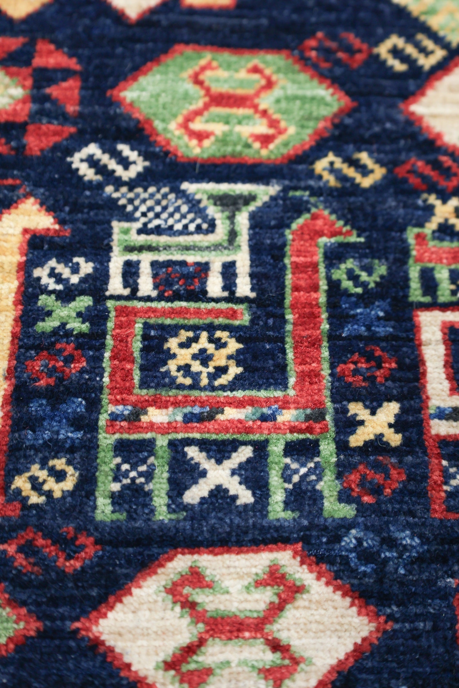 Akstafa Handwoven Tribal Rug, J74758