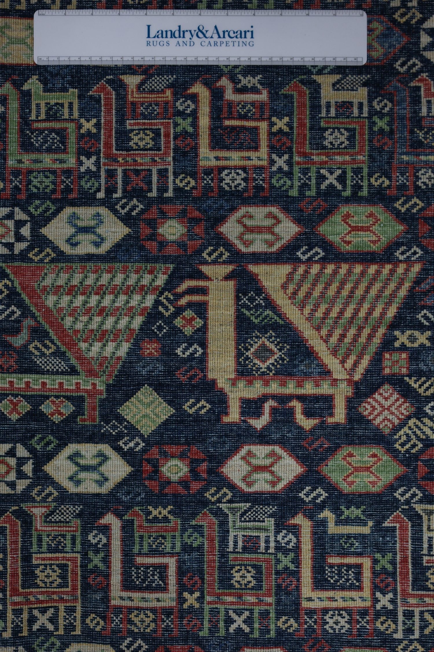 Akstafa Handwoven Tribal Rug, J74758