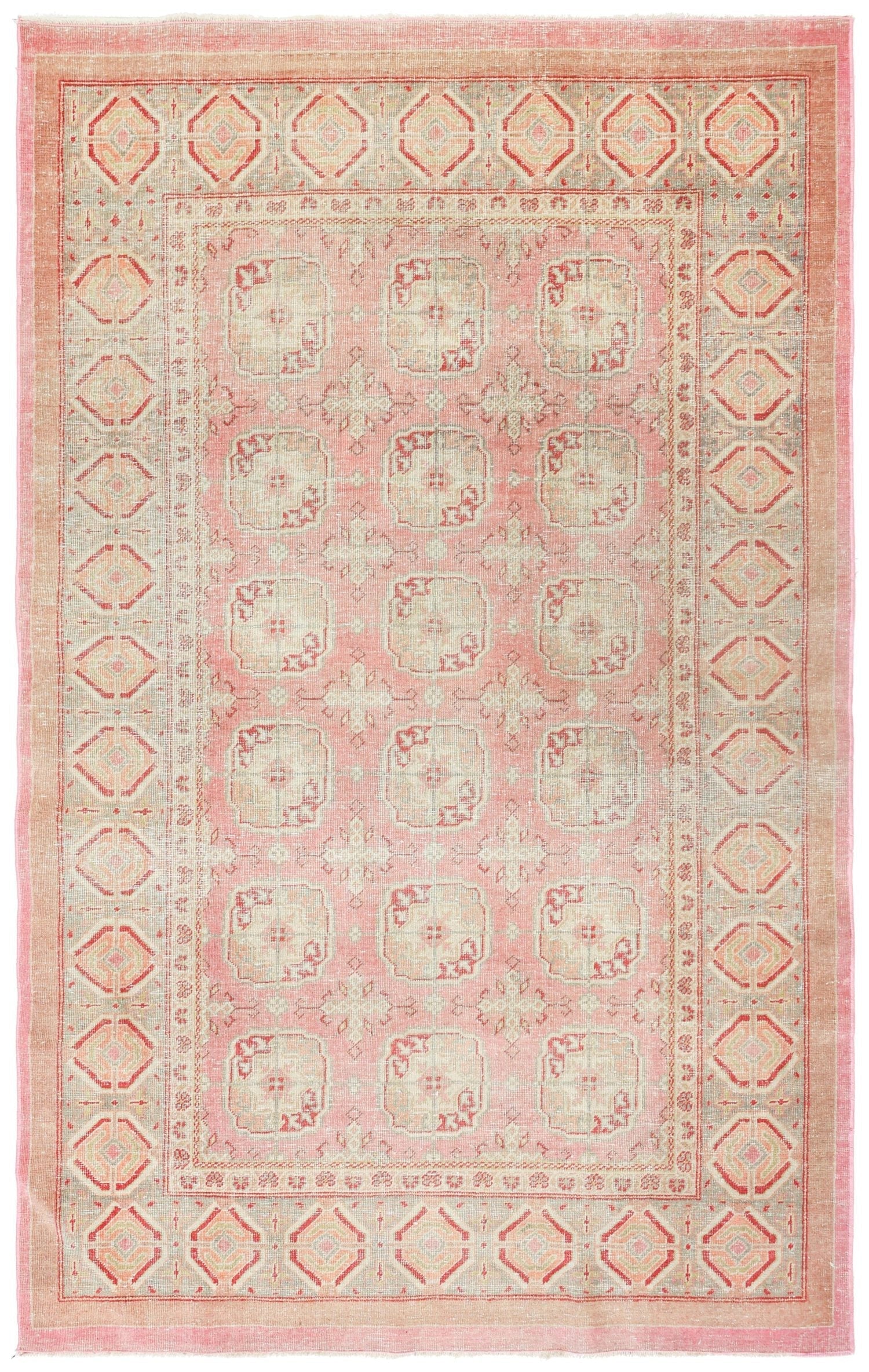 Vintage Amiritsar Handwoven Tribal Rug