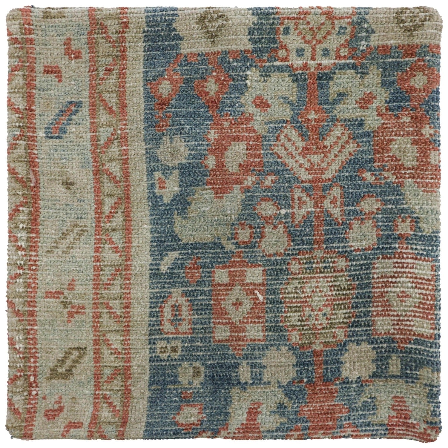 Vintage Anatolian Handwoven Tribal Rug