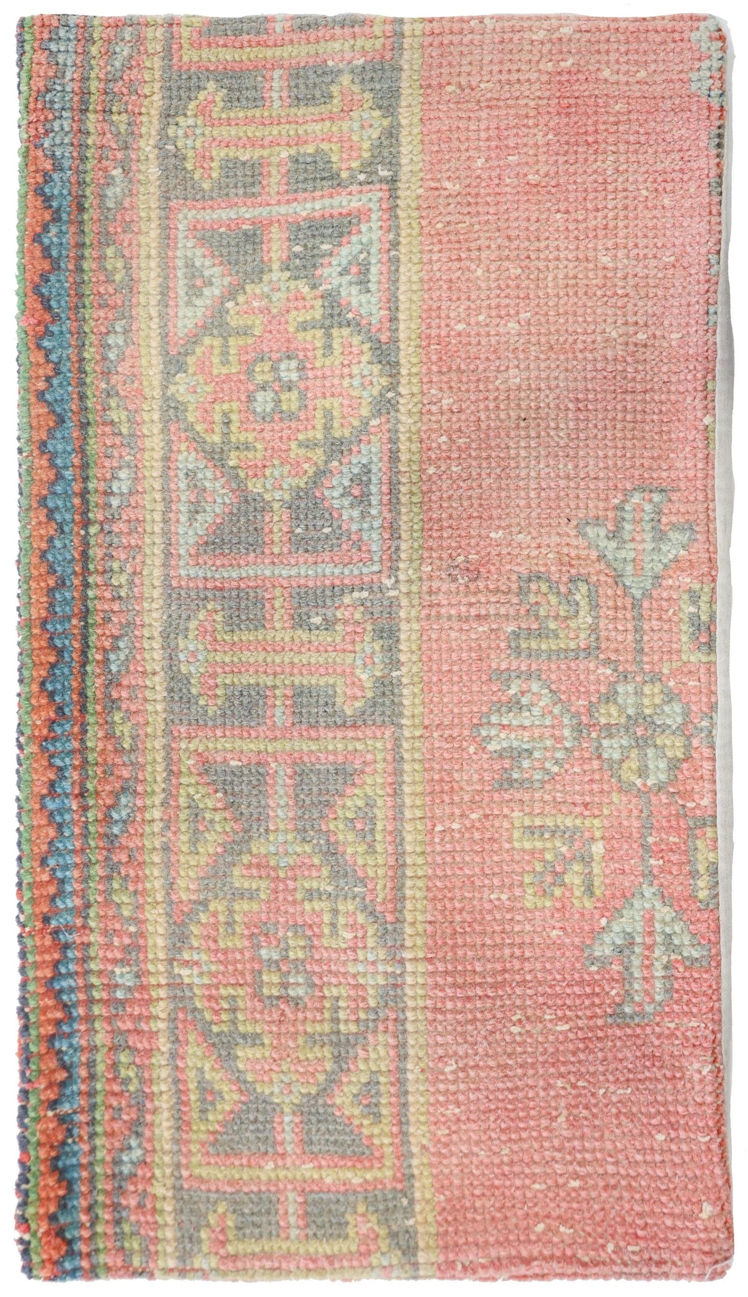 Vintage Anatolian Handwoven Tribal Rug