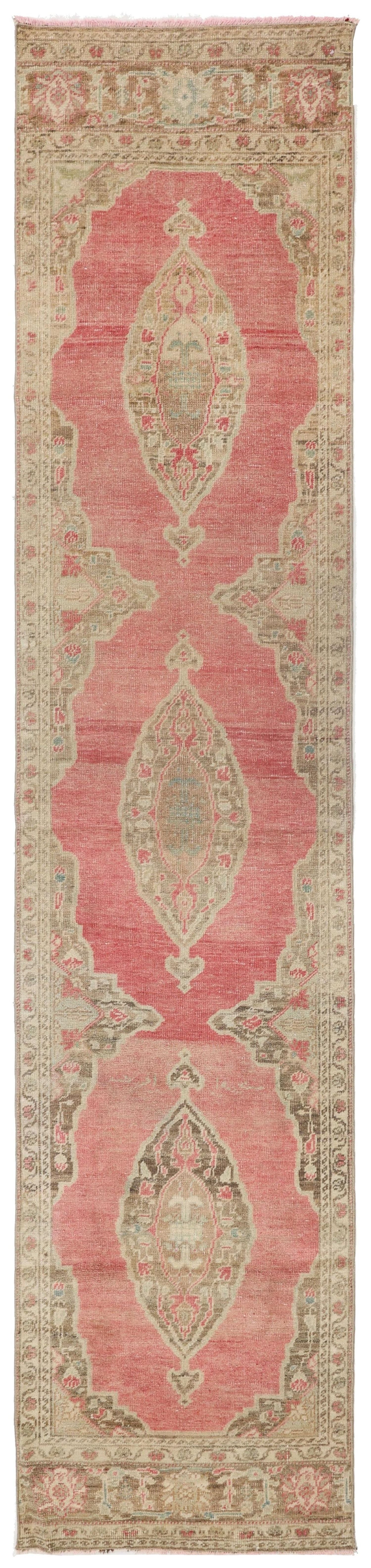 Vintage Anatolian Handwoven Tribal Rug