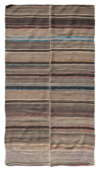 Vintage Anatolian Handwoven Tribal Rug