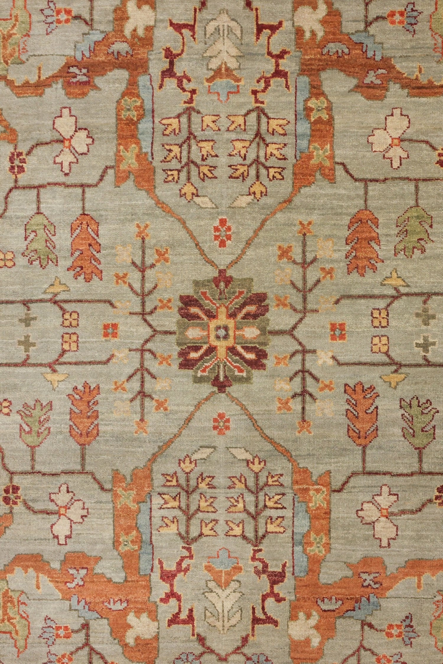 Arabesque Handwoven Tribal Rug, J73817