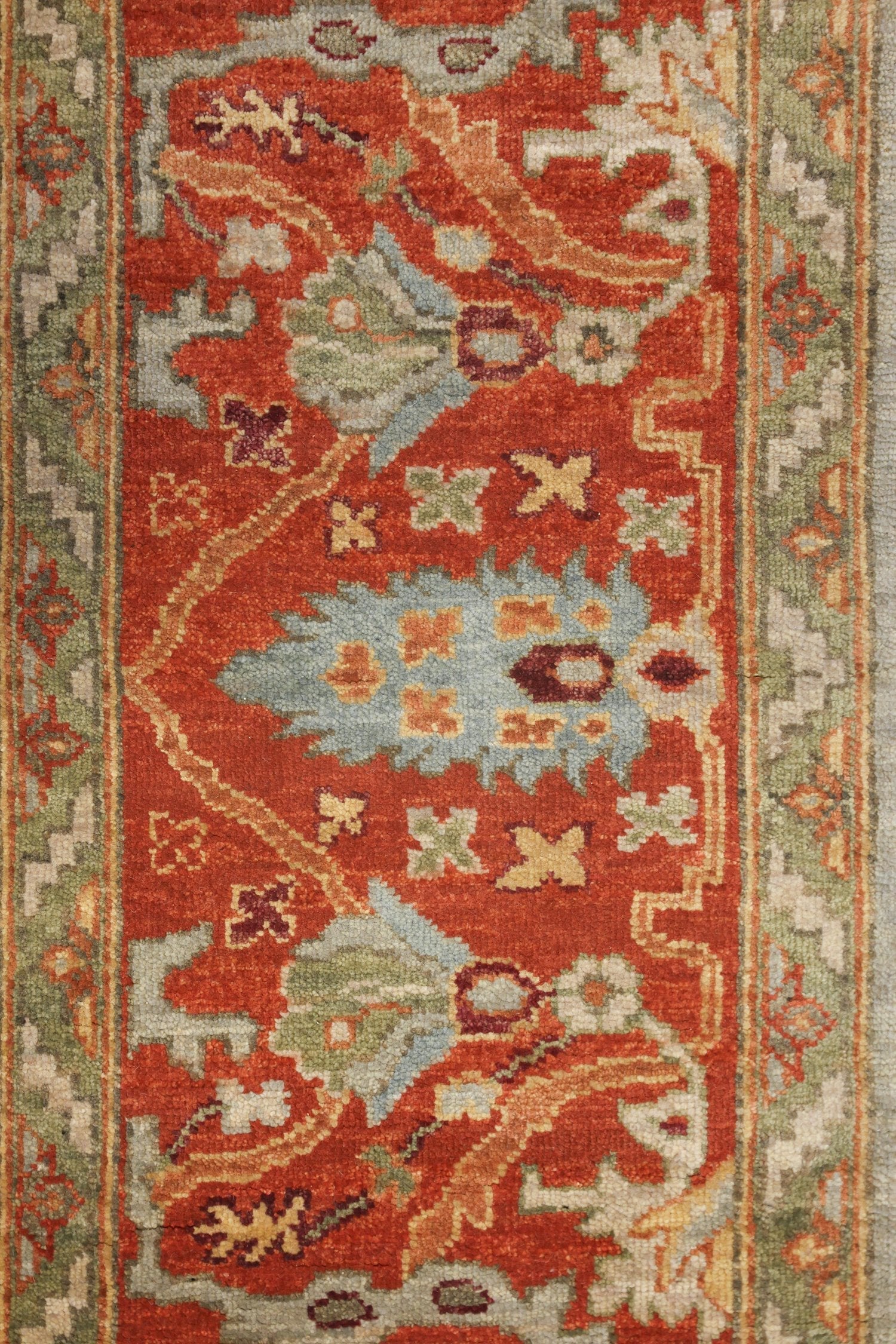 Arabesque Handwoven Tribal Rug, J73817