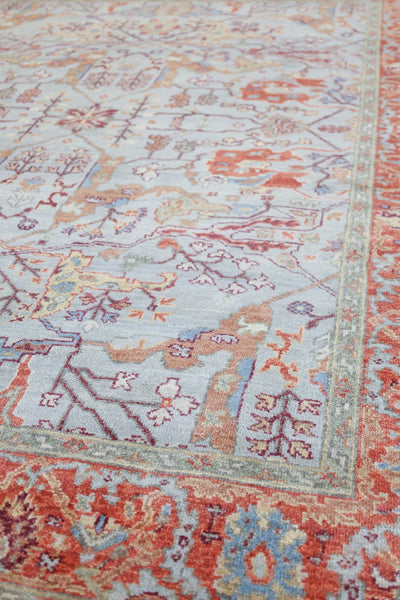 Arabesque Handwoven Tribal Rug, J73818