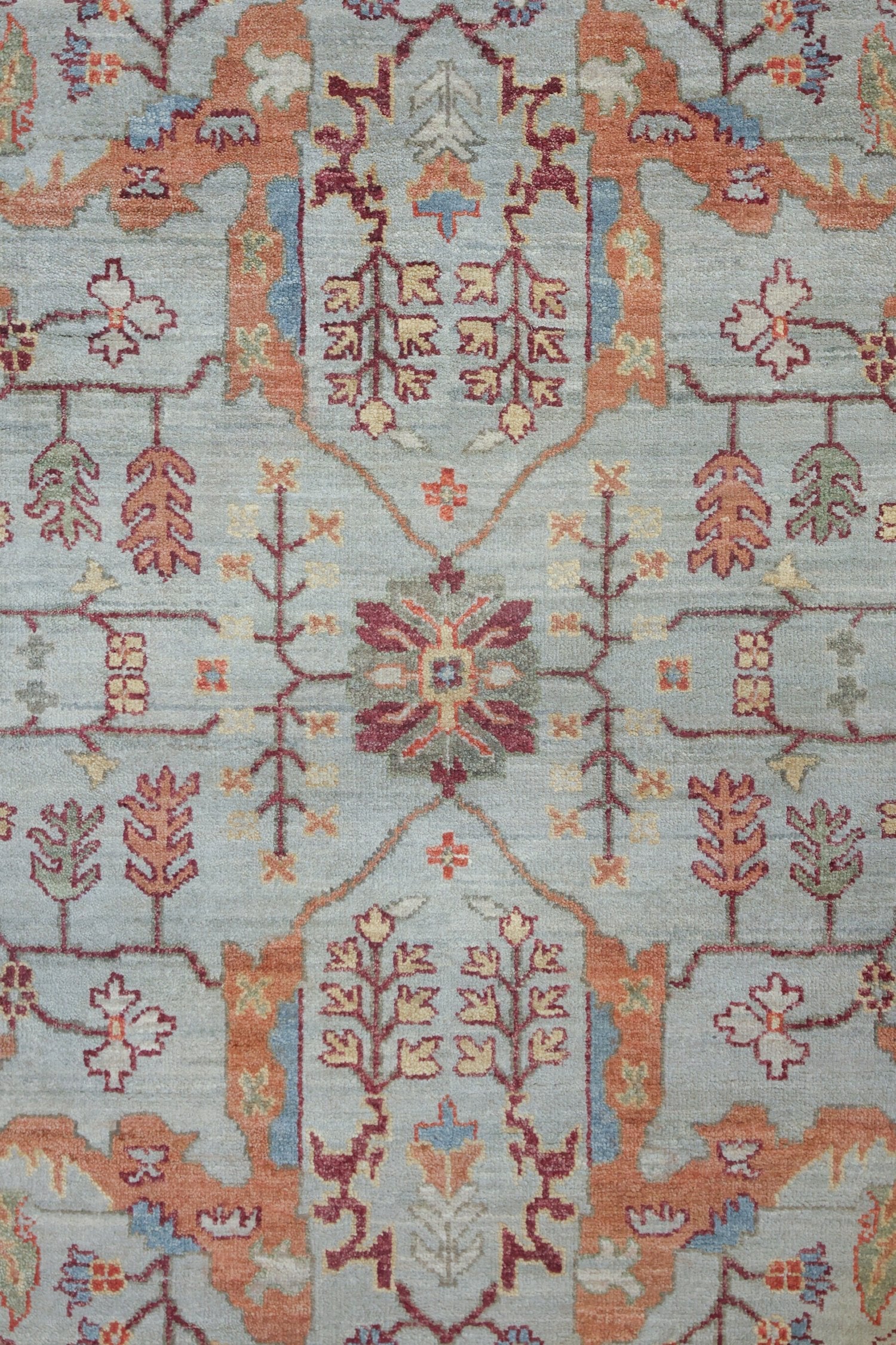 Arabesque Handwoven Tribal Rug, J73819