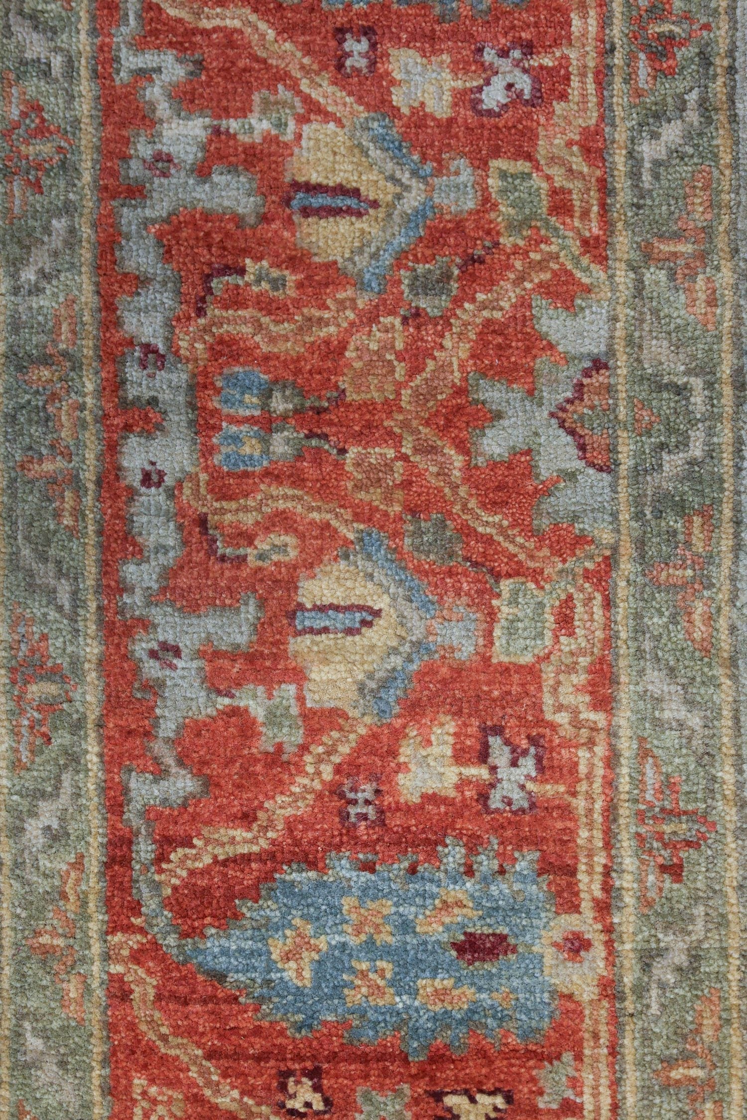 Arabesque Handwoven Tribal Rug, J73819