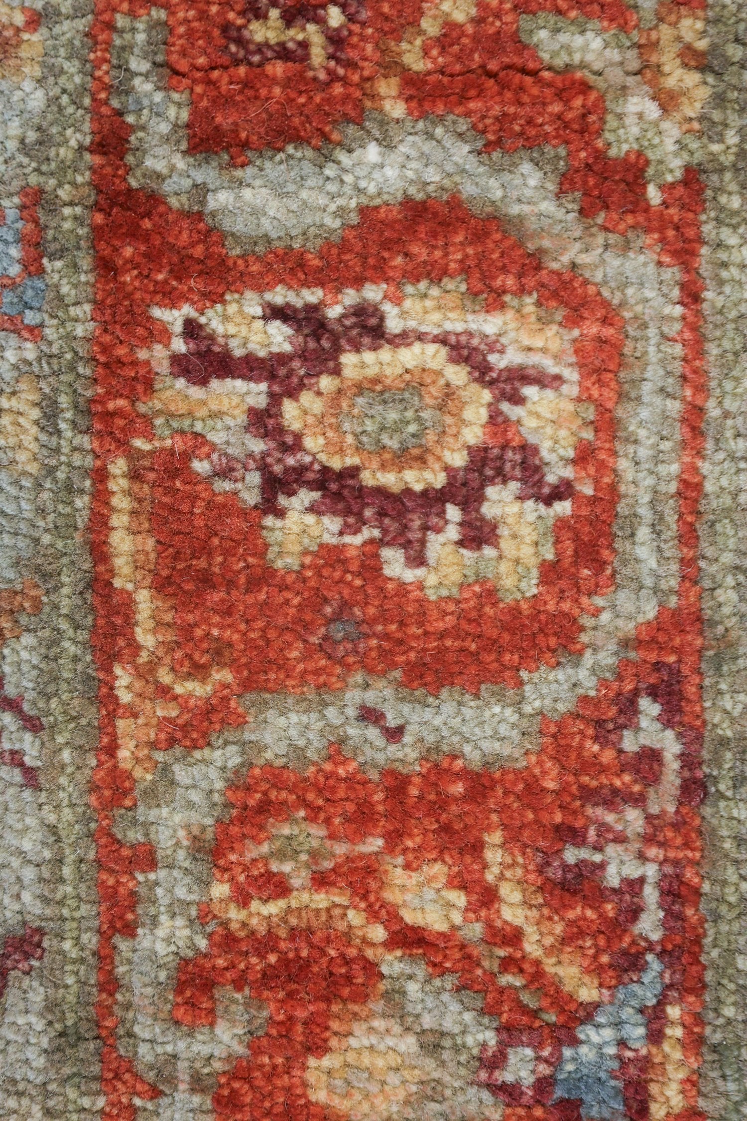 Arabesque Handwoven Tribal Rug, J73820