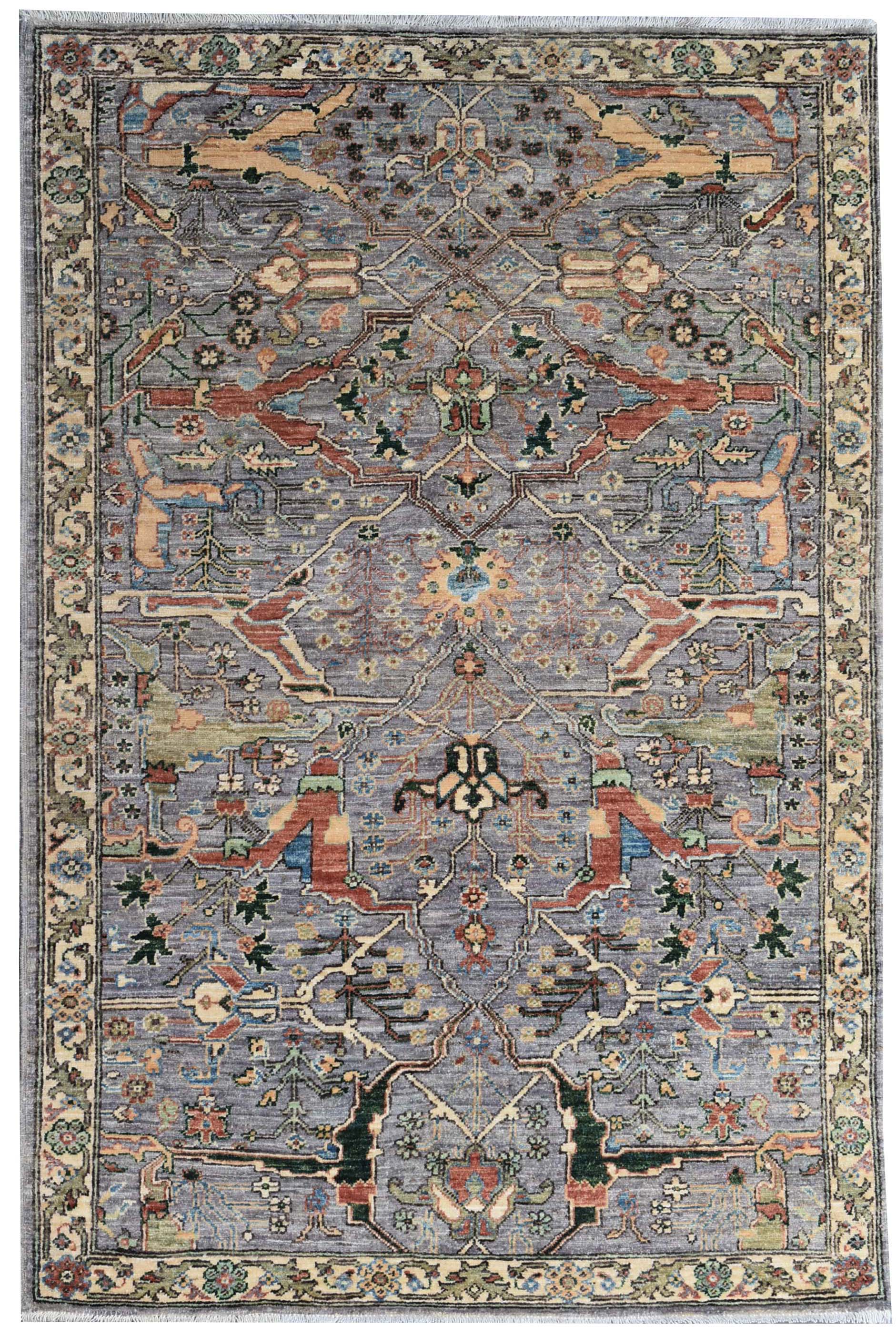 Arabesque Handwoven Tribal Rug