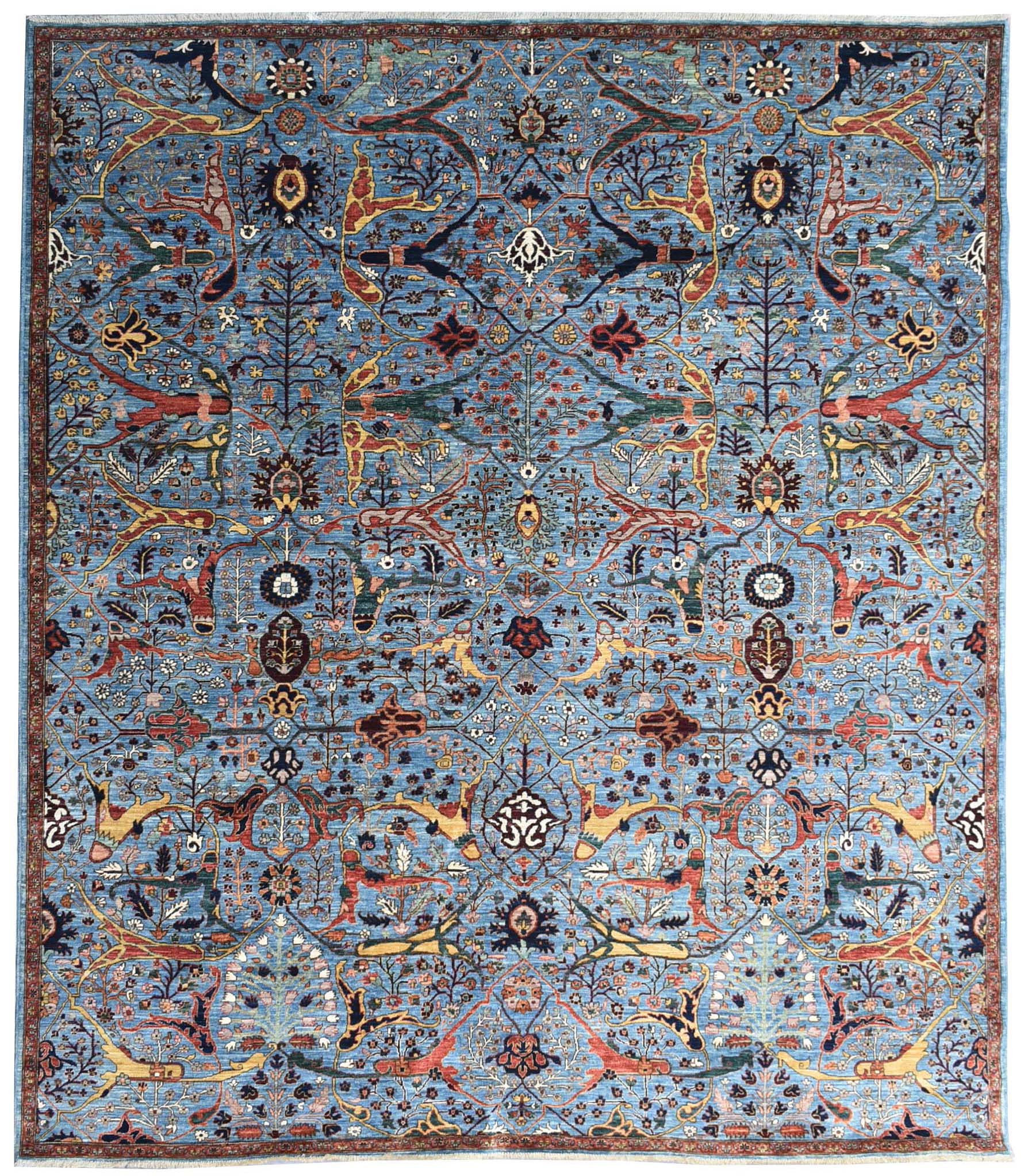 Arabesque Handwoven Tribal Rug