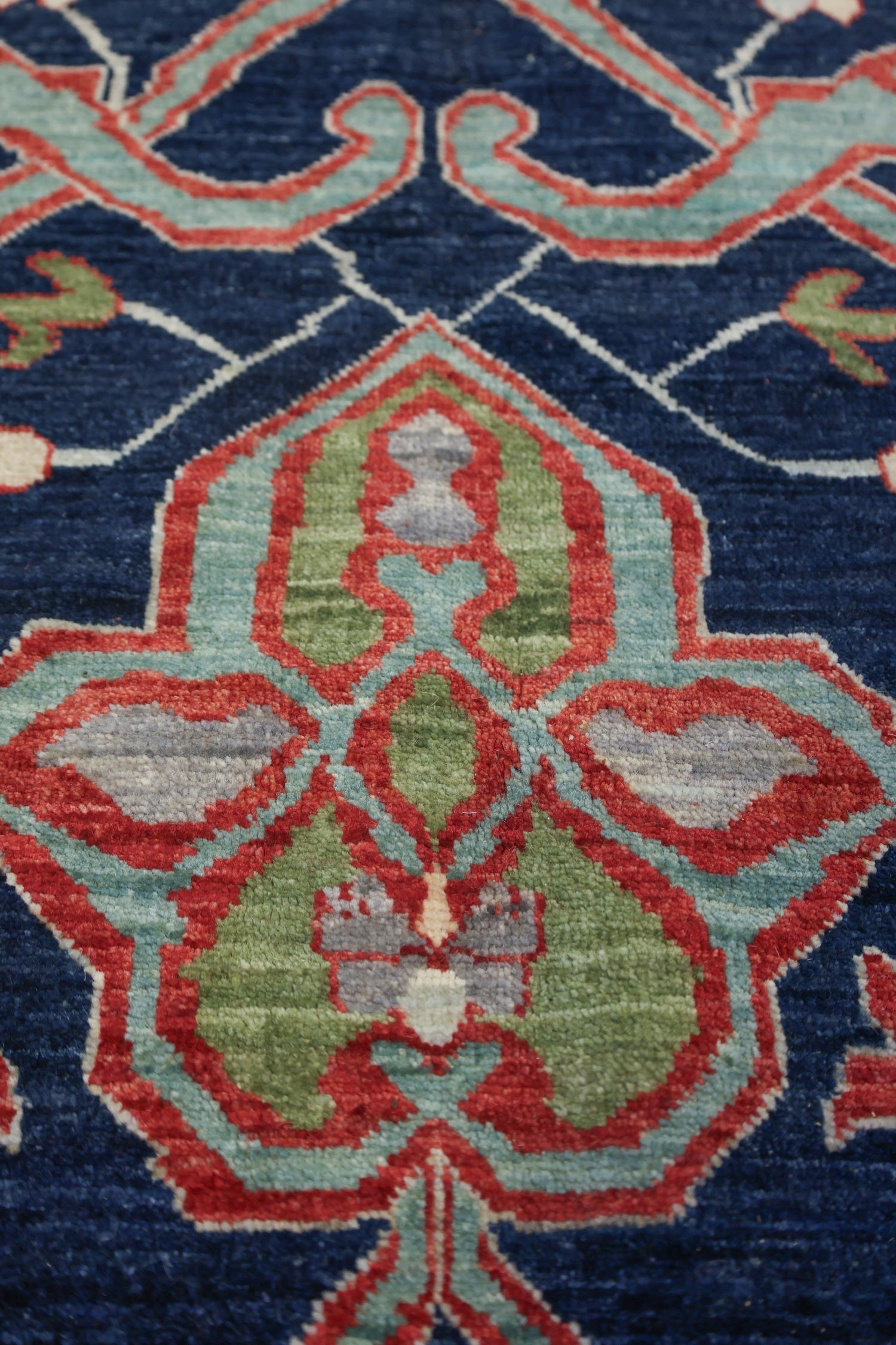 Arabesque Handwoven Tribal Rug, J74213