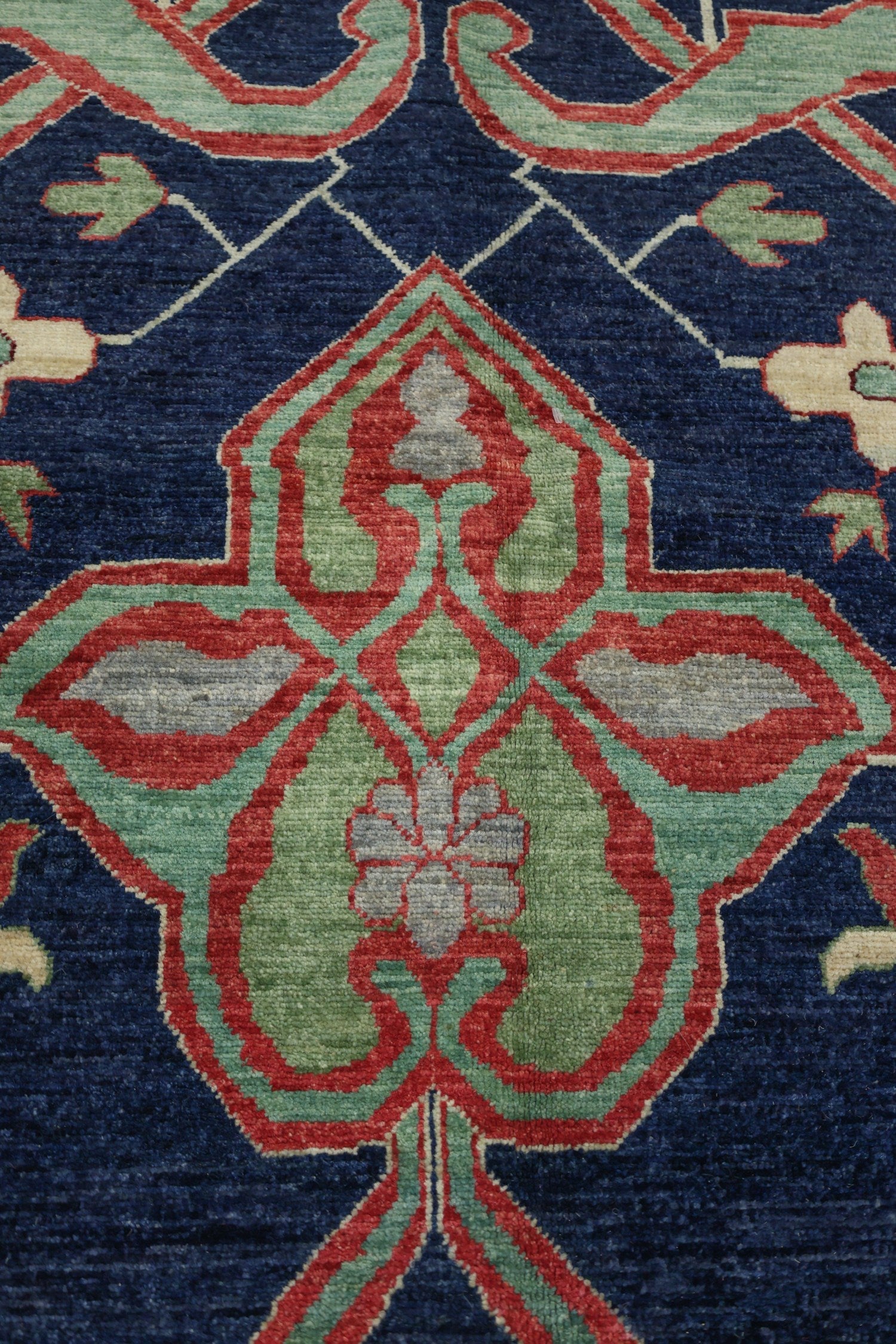 Arabesque Handwoven Tribal Rug, J74895