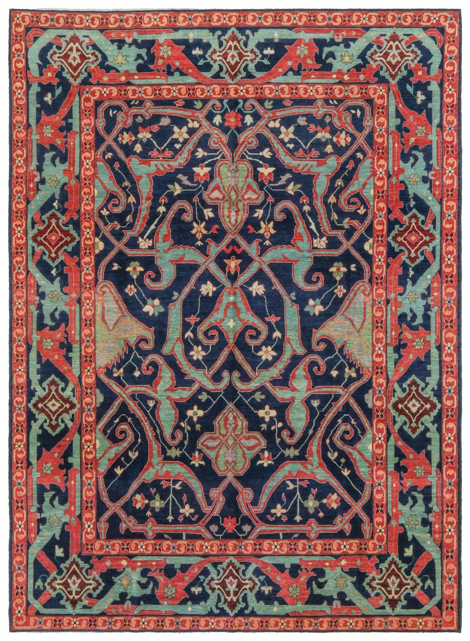 Arabesque Handwoven Tribal Rug